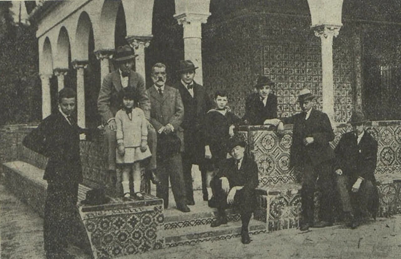 Porträt von Andrés Cánovas y Gallardo (1856–1923) – Gedenkseite
