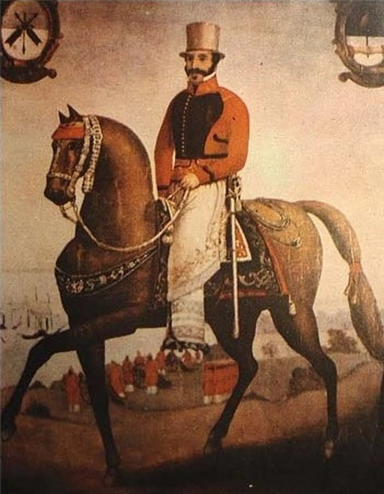 Porträt von Martín de Santa Coloma (1800–1852) – Gedenkseite