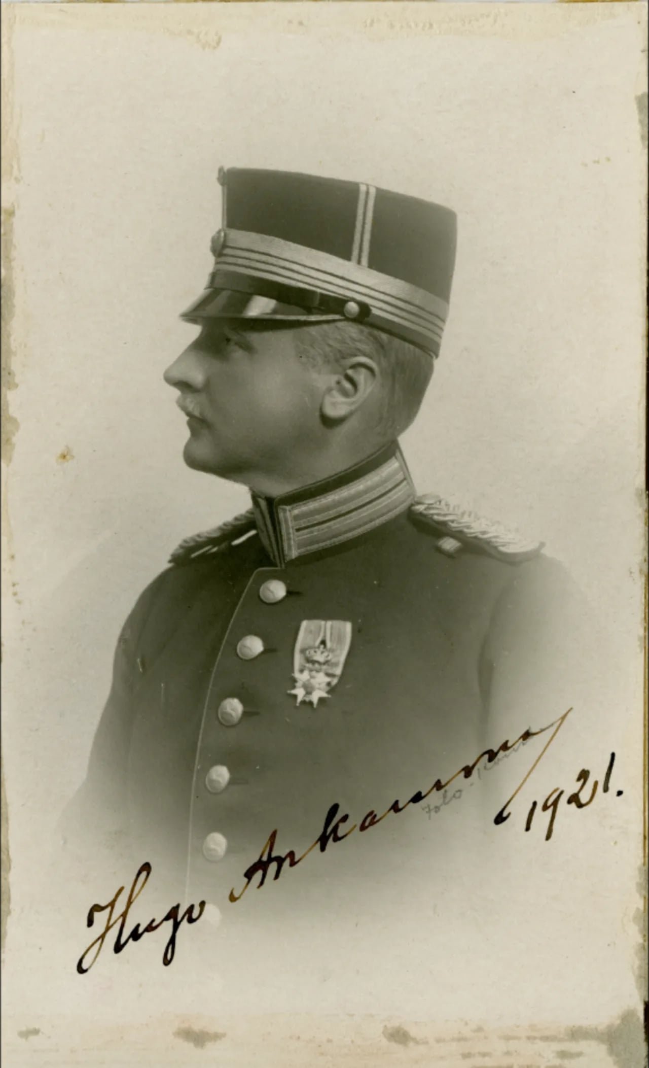 Porträt von Hugo Ankarcrona (1873–1957) – Gedenkseite