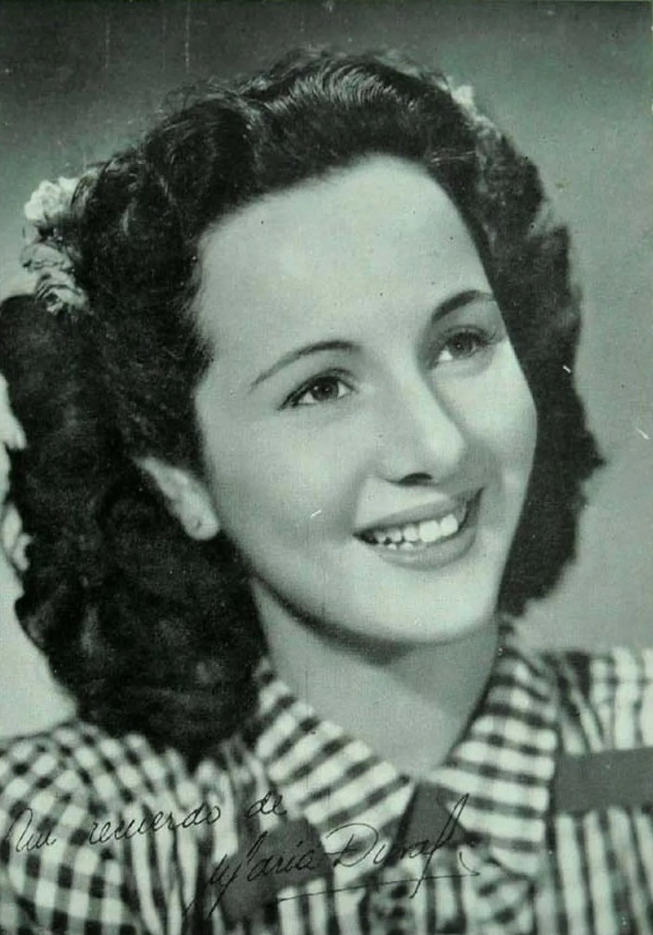Porträt von María Duval (1926–2022) – Gedenkseite