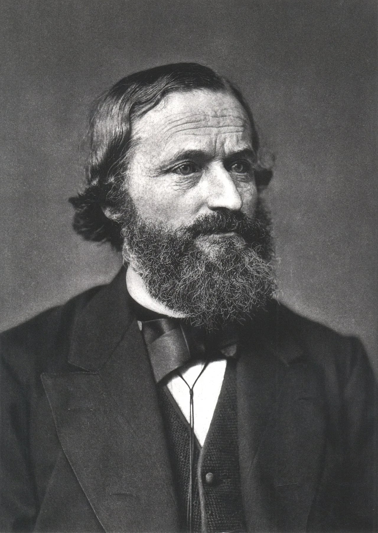 Portrait of Gustav Robert Kirchhoff (1824–1887) – memorial page
