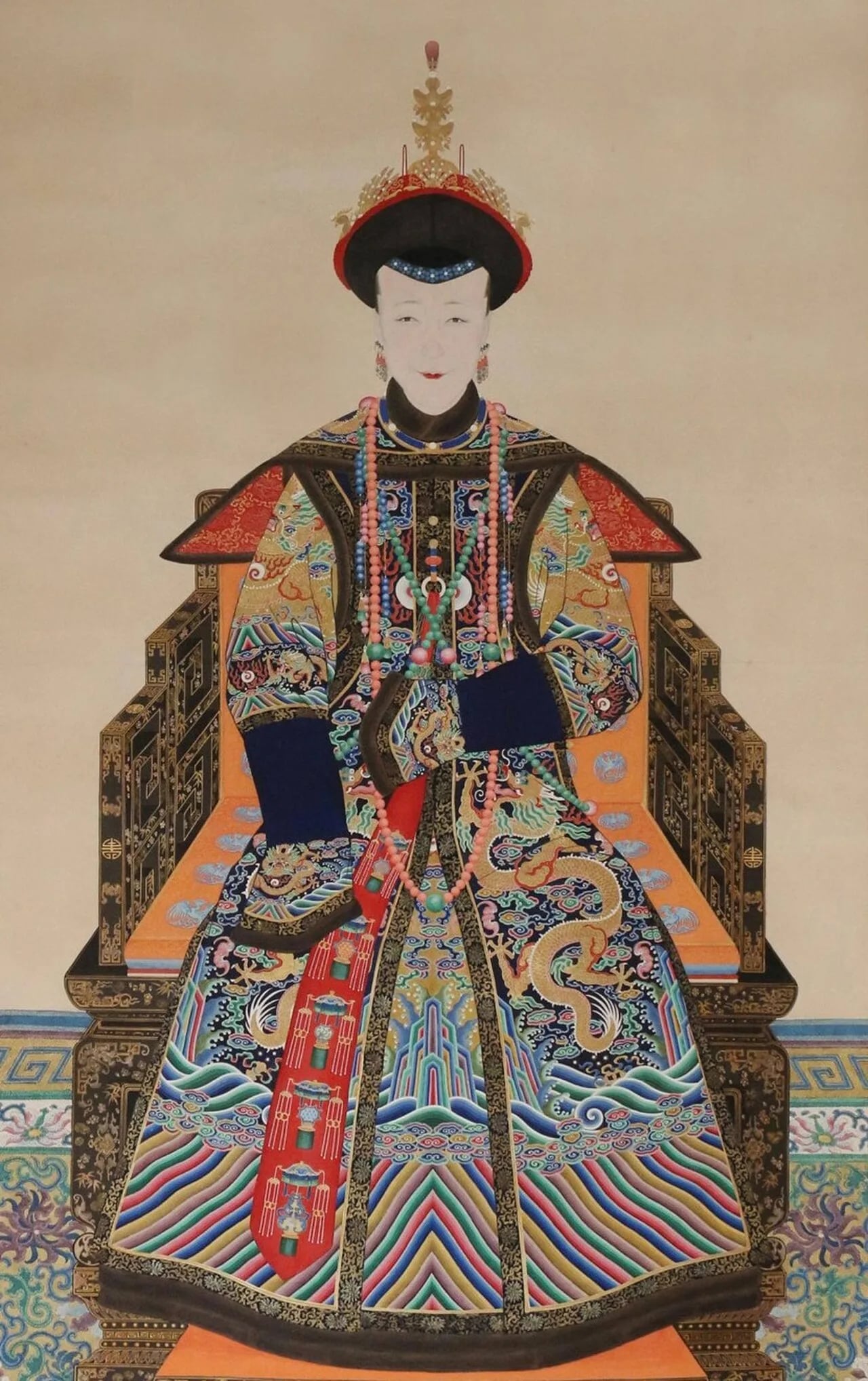 Portrait of Imperial Noble Consort Gongshun (1787–1860) – memorial page
