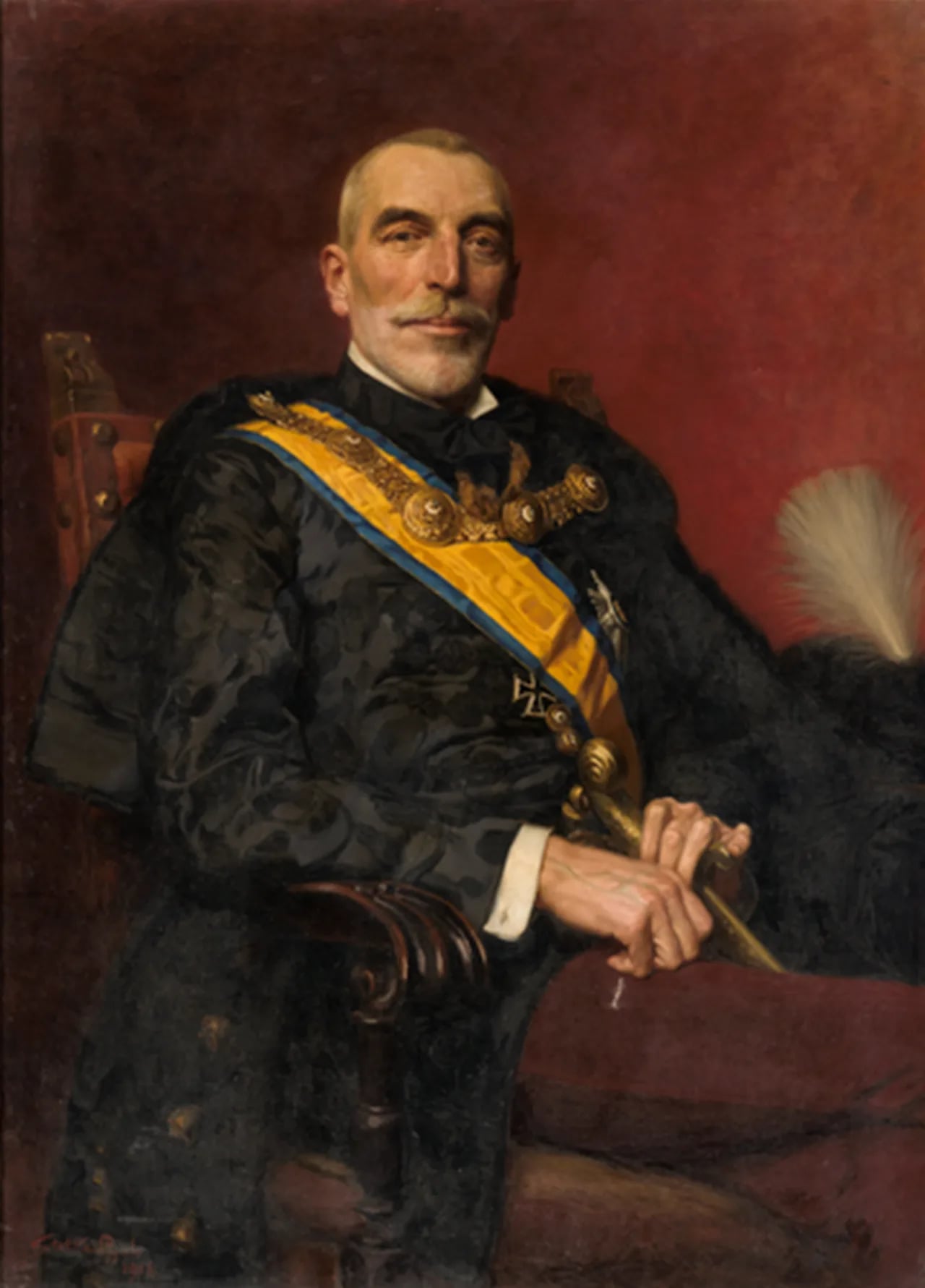 Porträt von Imre Ghillány (1860–1922) – Gedenkseite