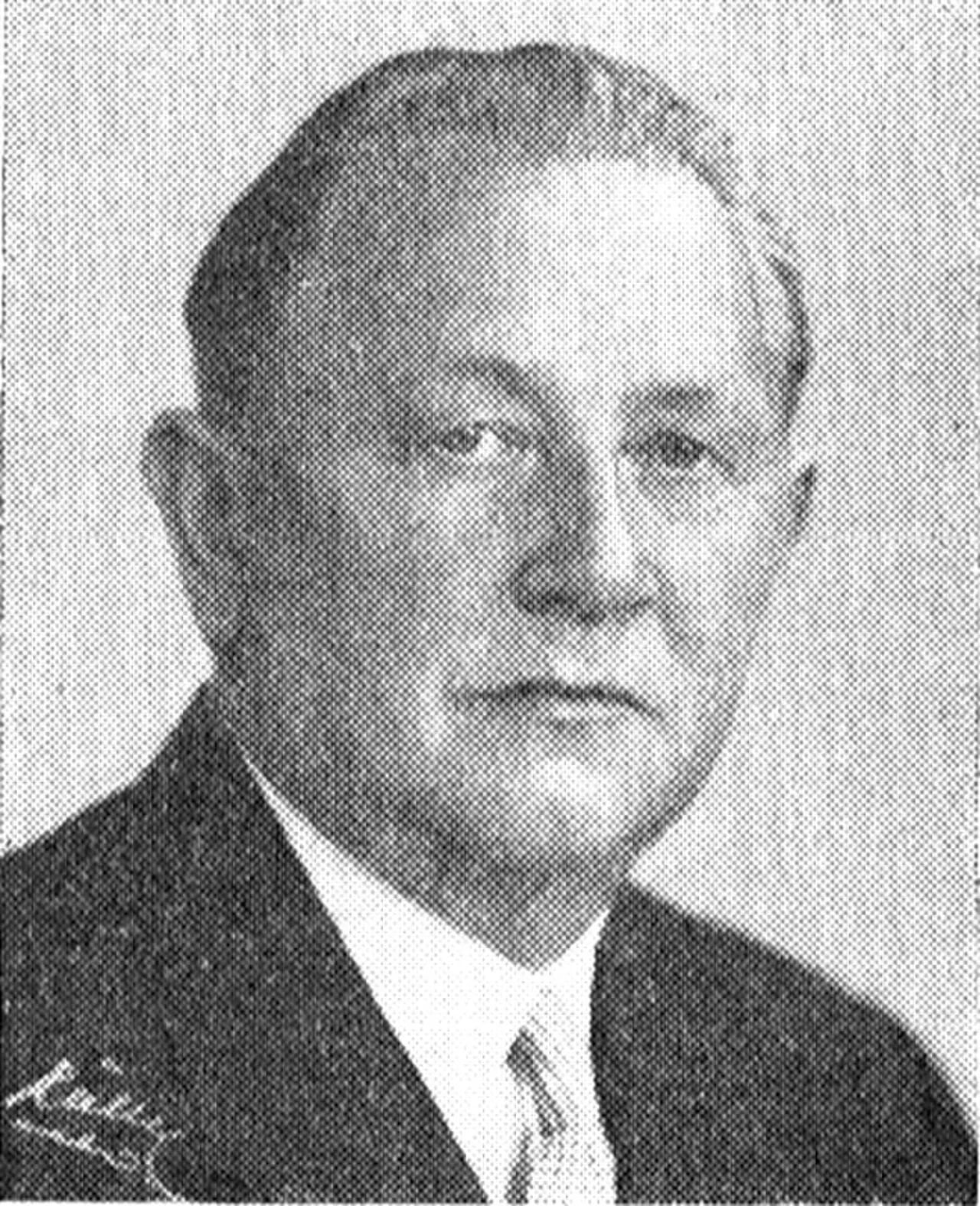 Porträt von Eric Nilsson (1905–1972) – Gedenkseite