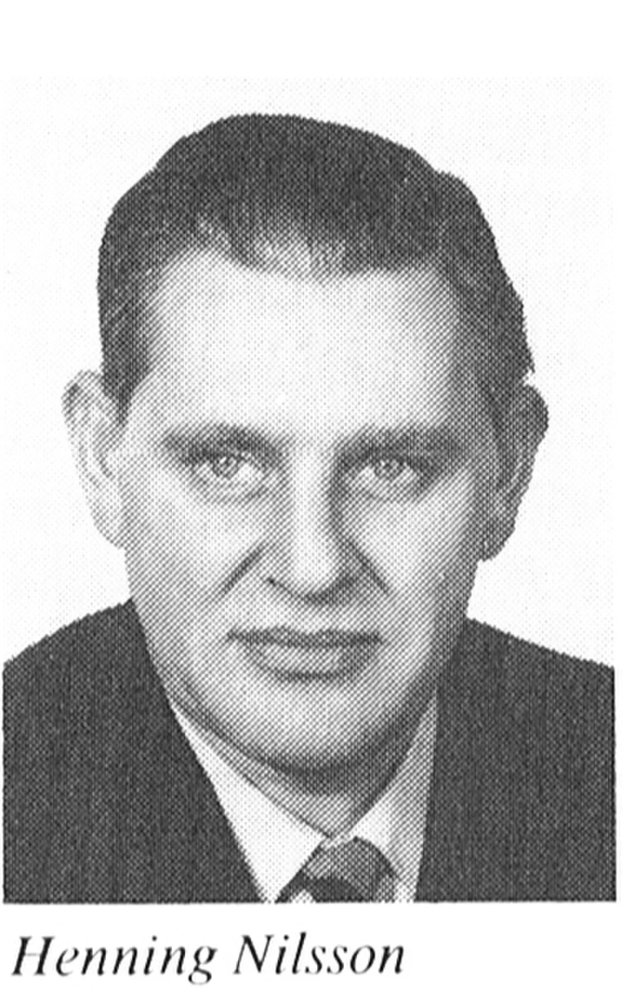 Portrait of Henning Nilsson (1908–1994) – memorial page