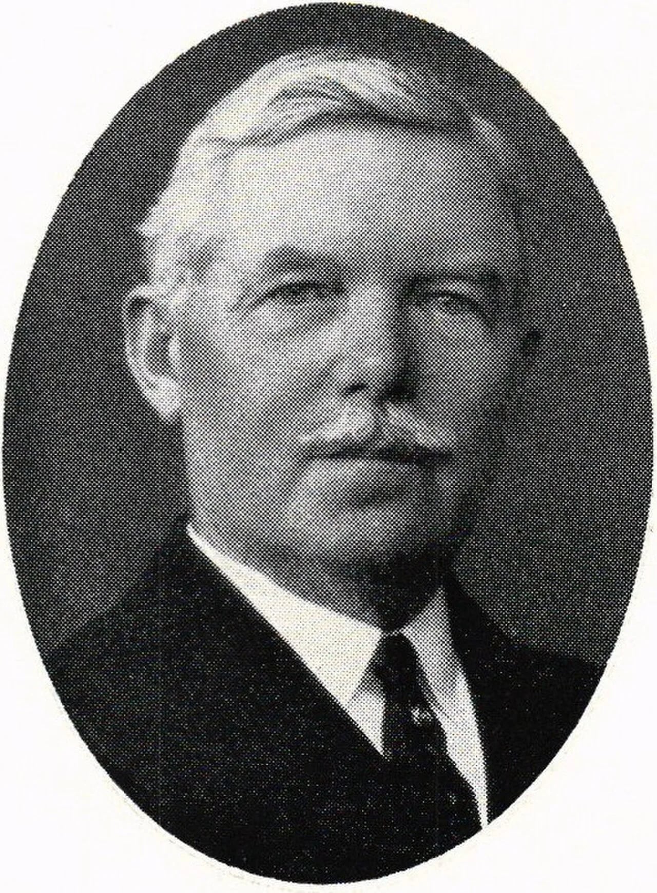 Porträt von Theodor Nilsson (1872–1944) – Gedenkseite