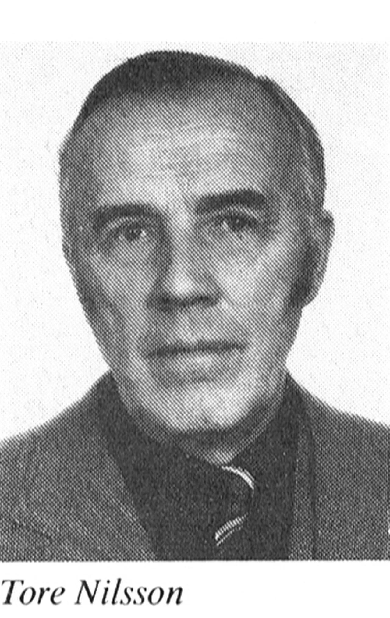 Porträt von Tore Nilsson (1919–1998) – Gedenkseite