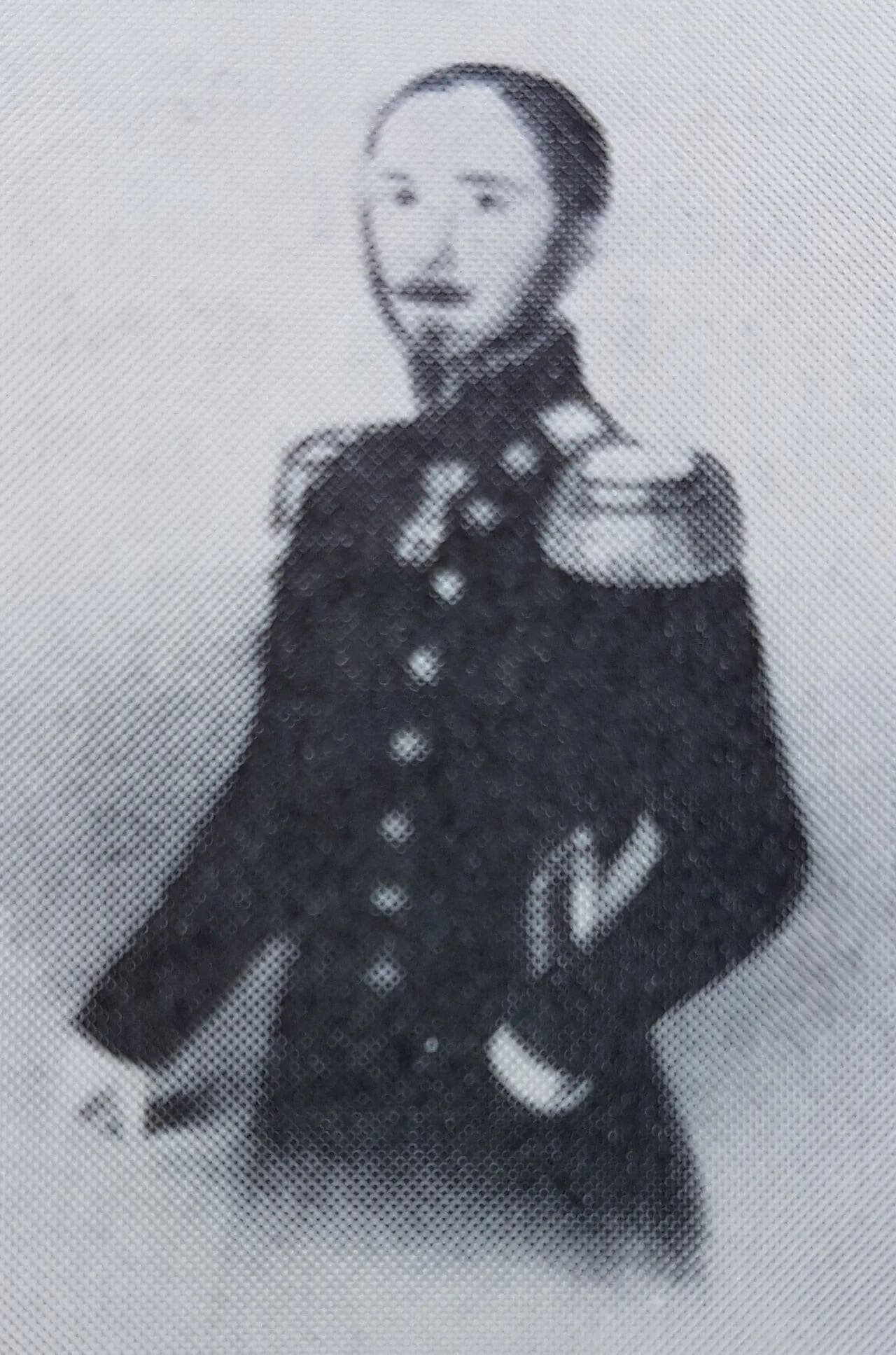Portrait of William Nisser (1801–1893) – memorial page
