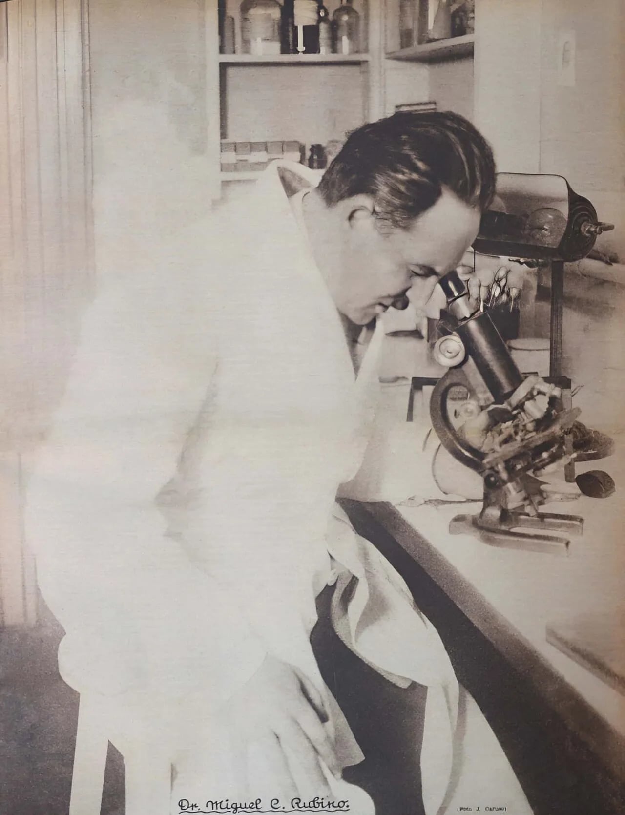 Portrait of Miguel C. Rubino (1886–1945) – memorial page
