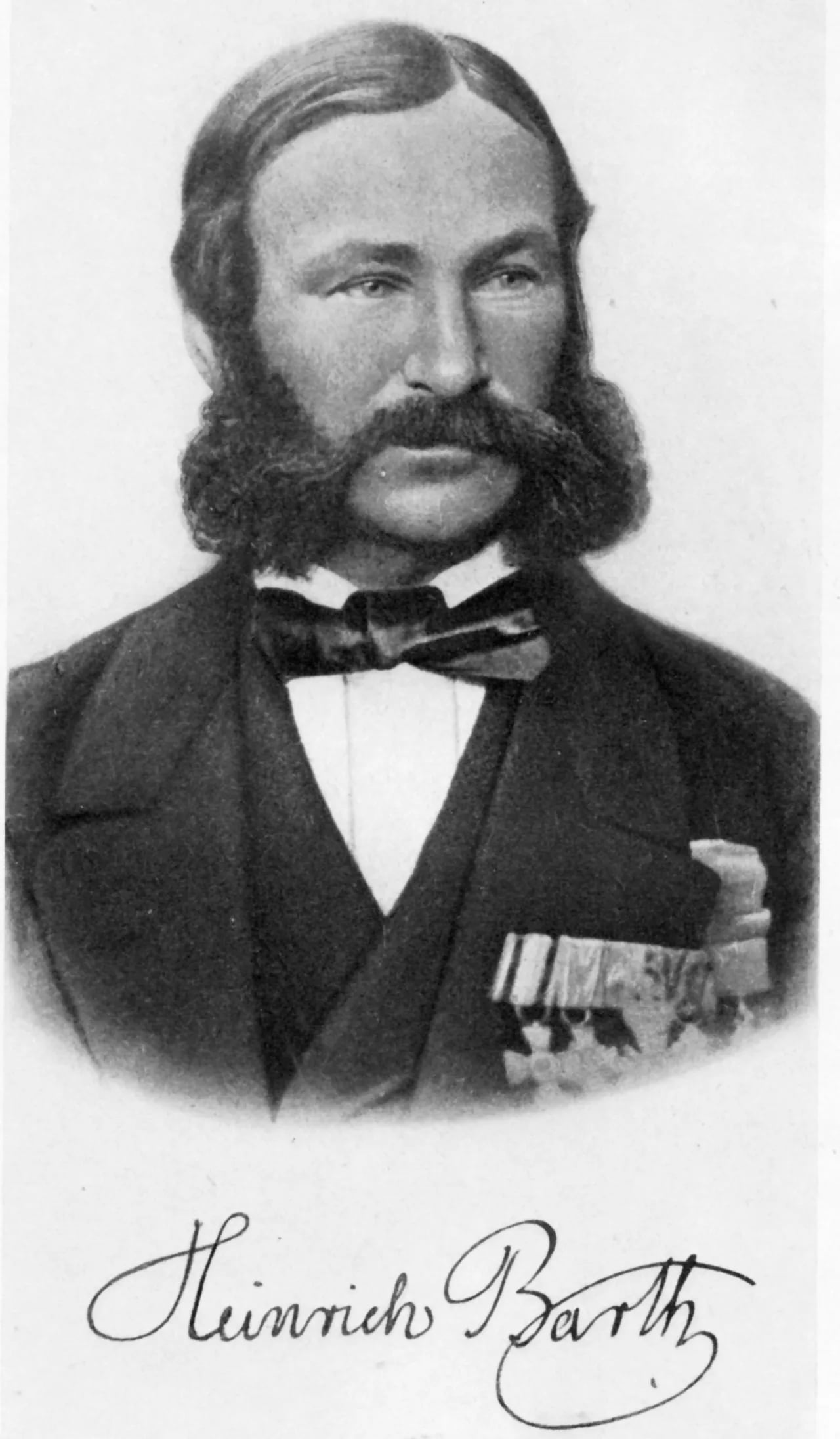 Porträt von Heinrich Barth (1821–1865) – Gedenkseite