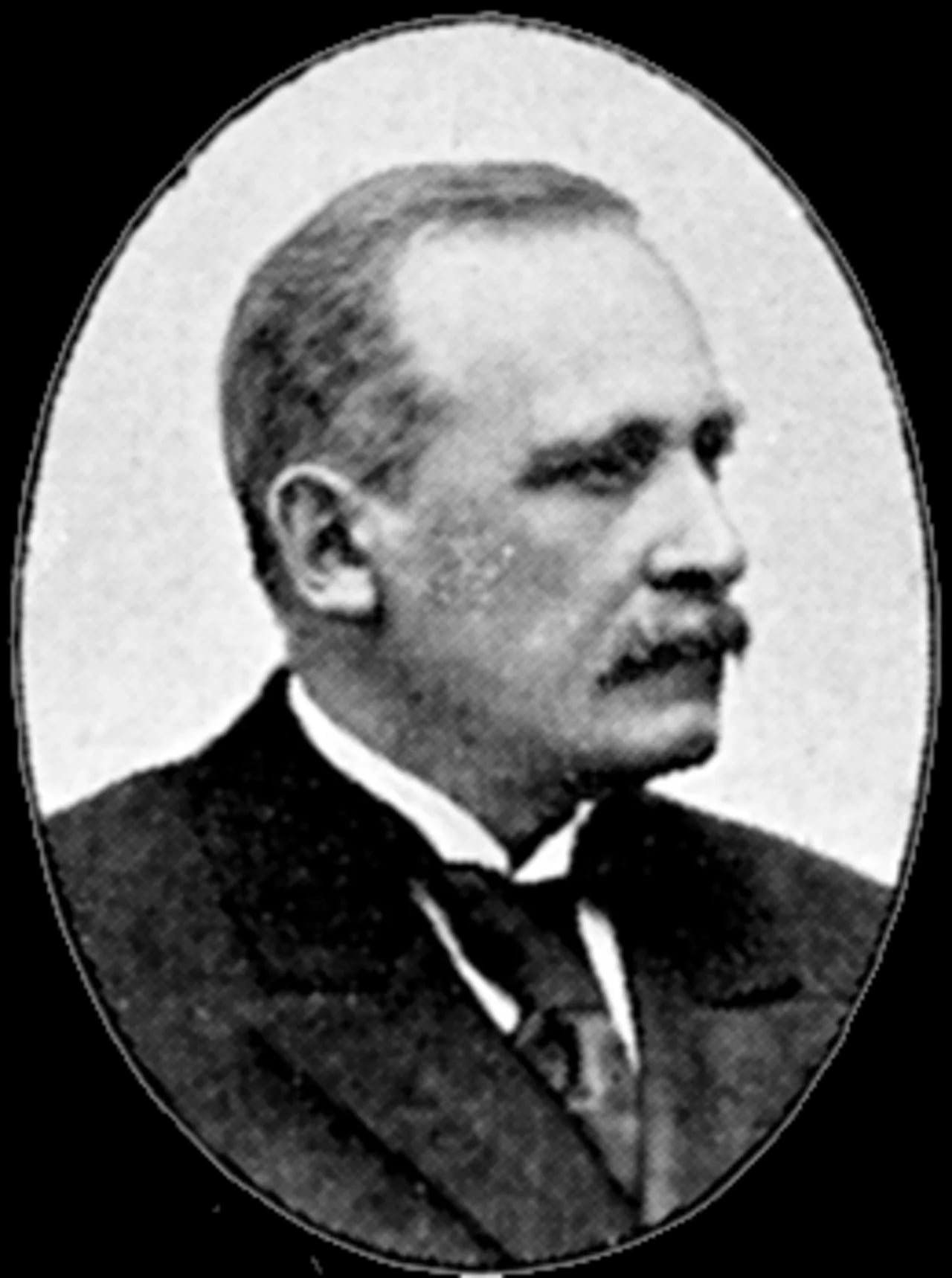 Porträt von Carl Nordenfalk (1833–1909) – Gedenkseite