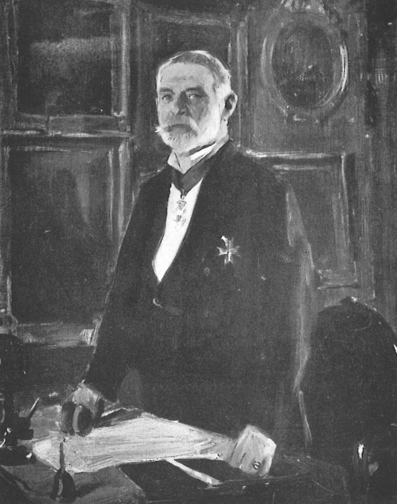 Porträt von Johan Nordenfalk (1830–1901) – Gedenkseite