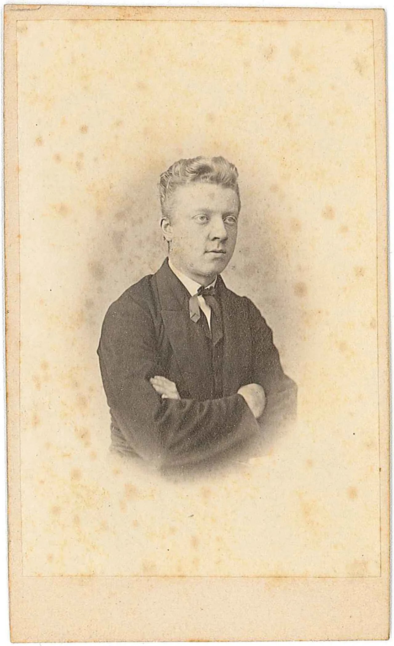 Portrait of Adolf Nordenstedt (1851–1894) – memorial page