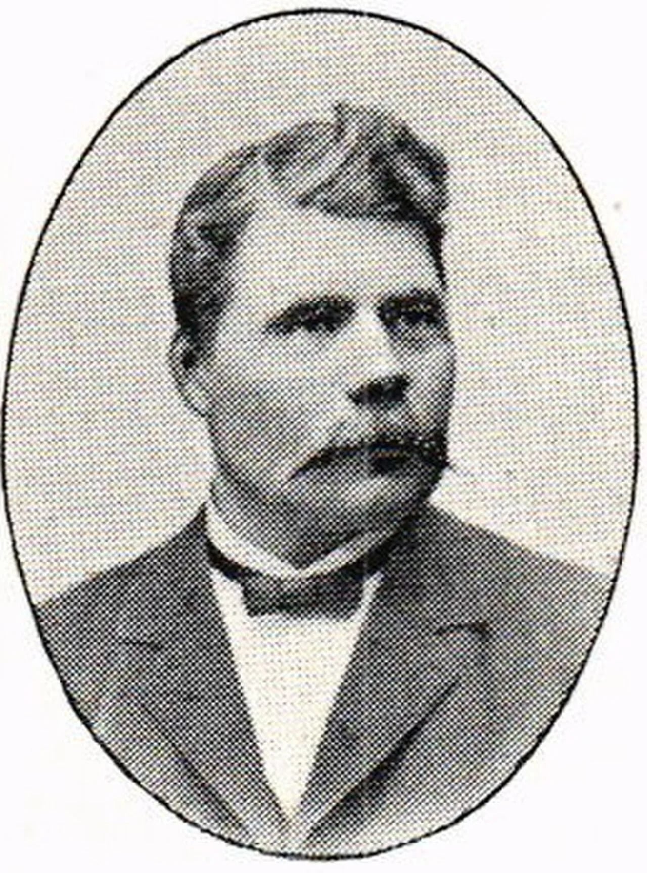 Porträt von Johan Eric Nordin i Sättna (1843–1912) – Gedenkseite
