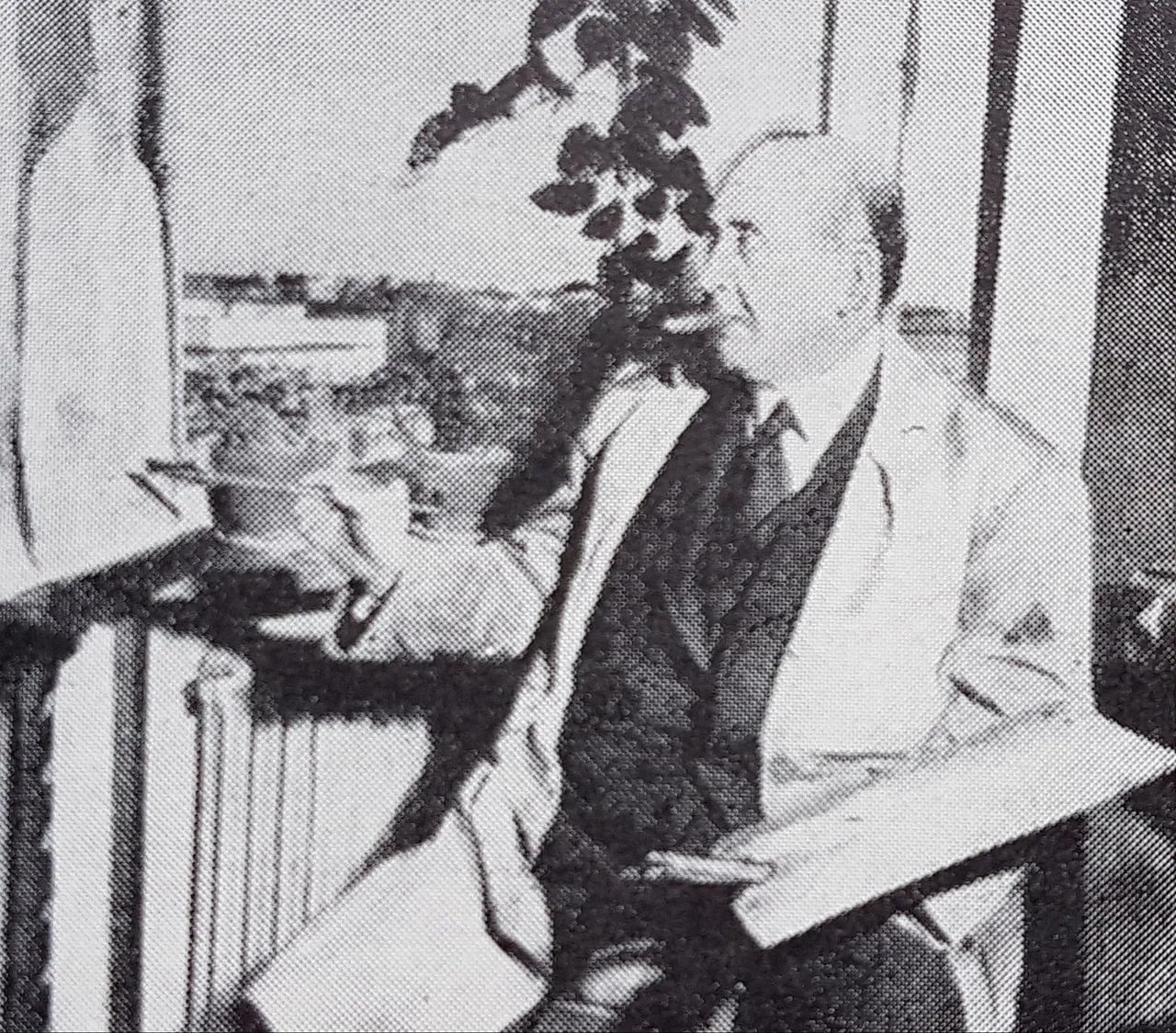 Porträt von Erik Gustaf William Nording (1884–1956) – Gedenkseite