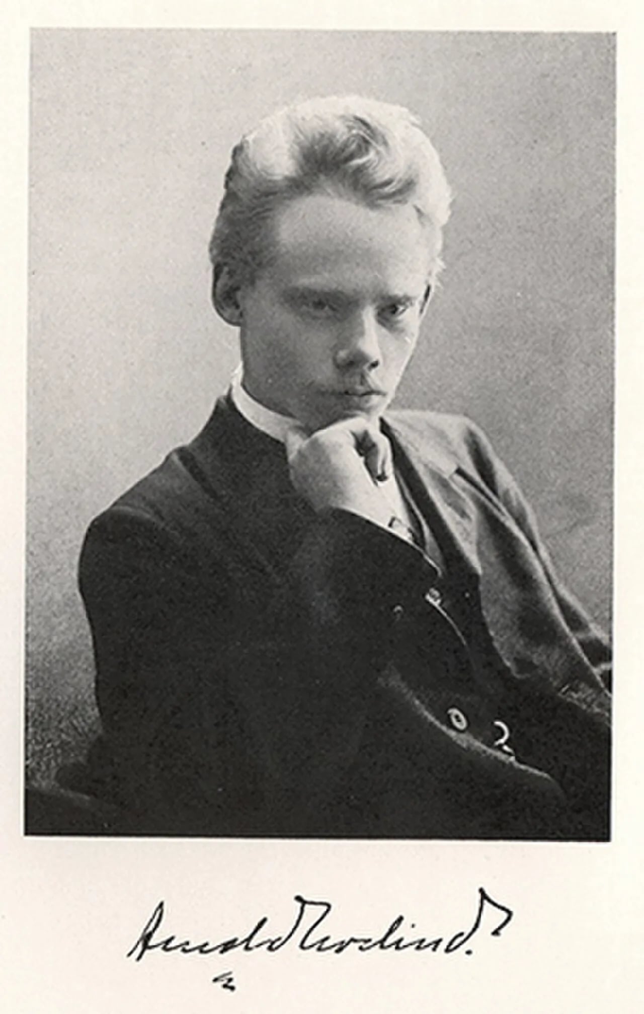 Porträt von Arnold Norlind (1883–1929) – Gedenkseite