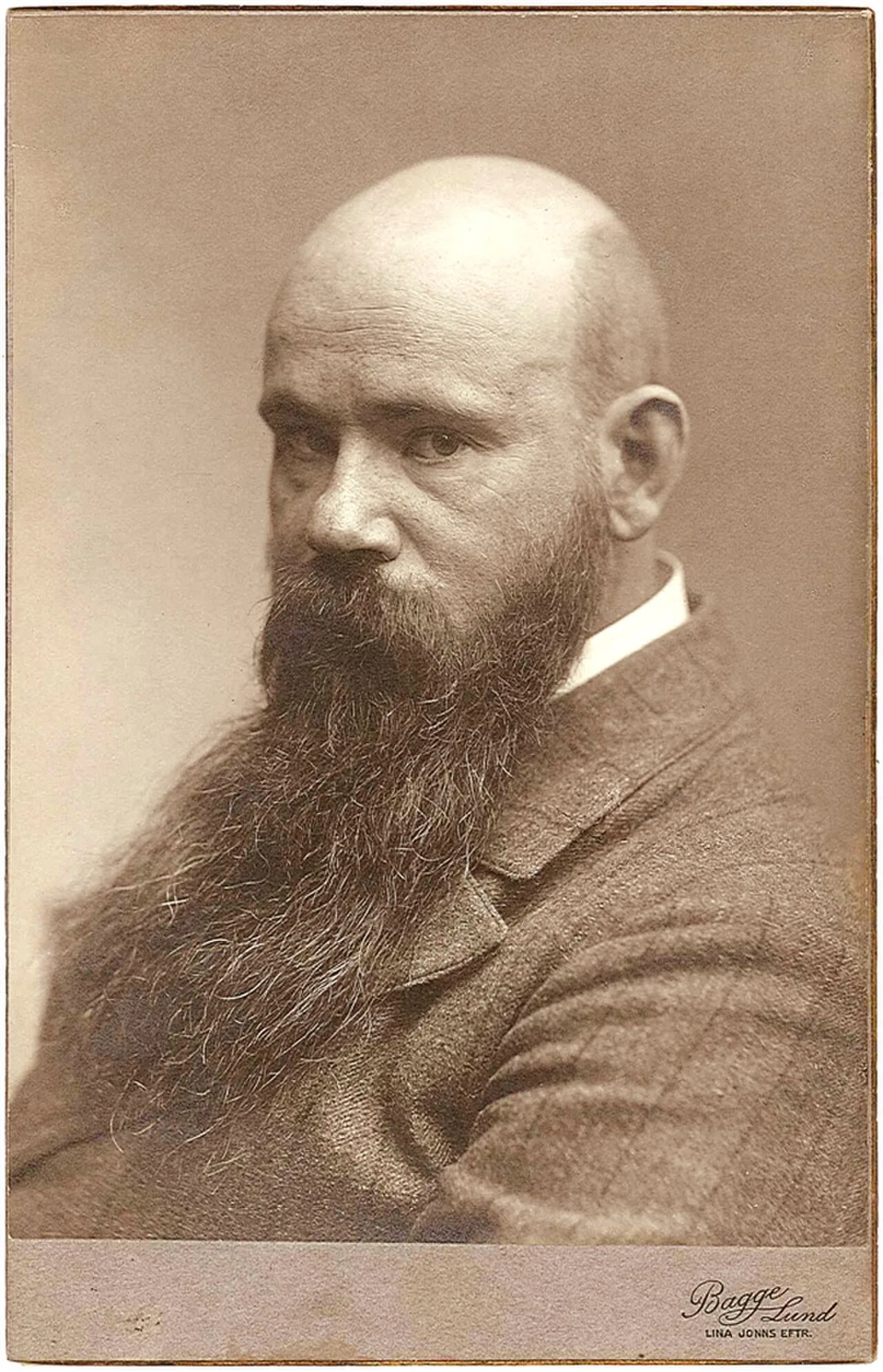 Porträt von Ernst Norlind (1877–1952) – Gedenkseite