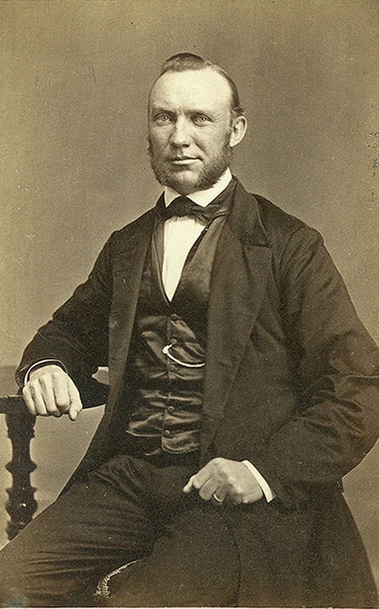 Porträt von Ludvig Norrby (1830–1902) – Gedenkseite