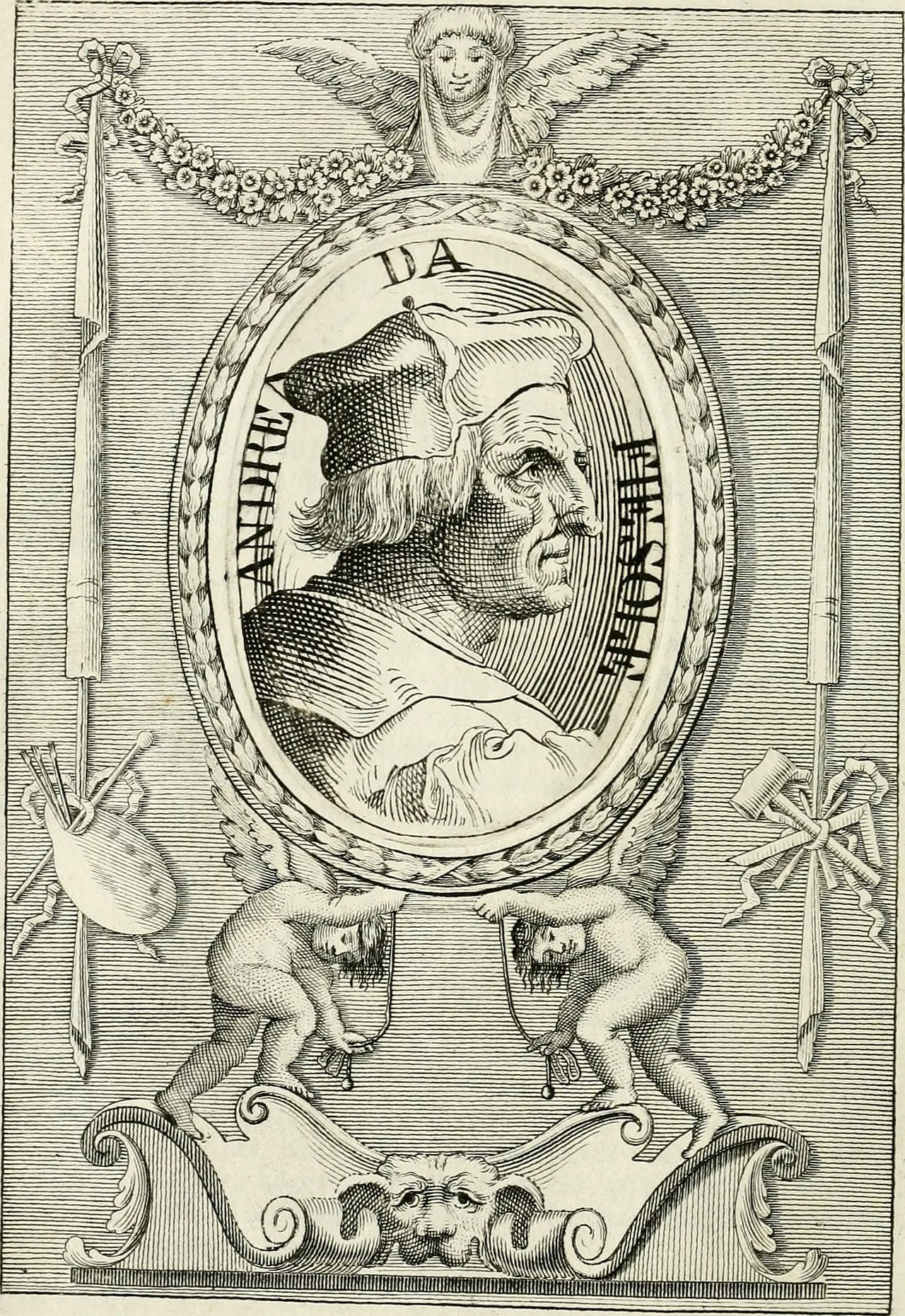 Porträt von Andrea Ferrucci (1465–1526) – Gedenkseite