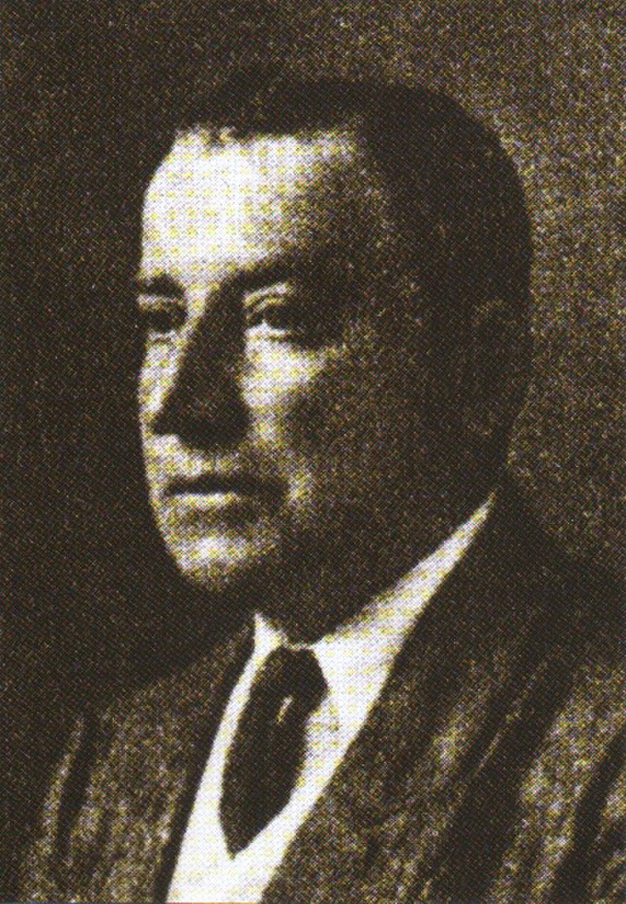 Portrait of Ignac Sitter (1875–1939) – memorial page
