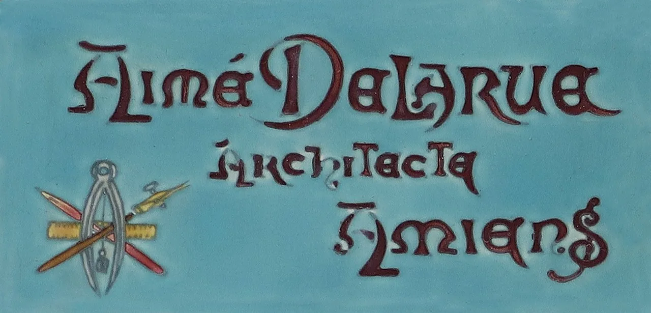 Porträt von Aimé Delarue (1857–1914) – Gedenkseite