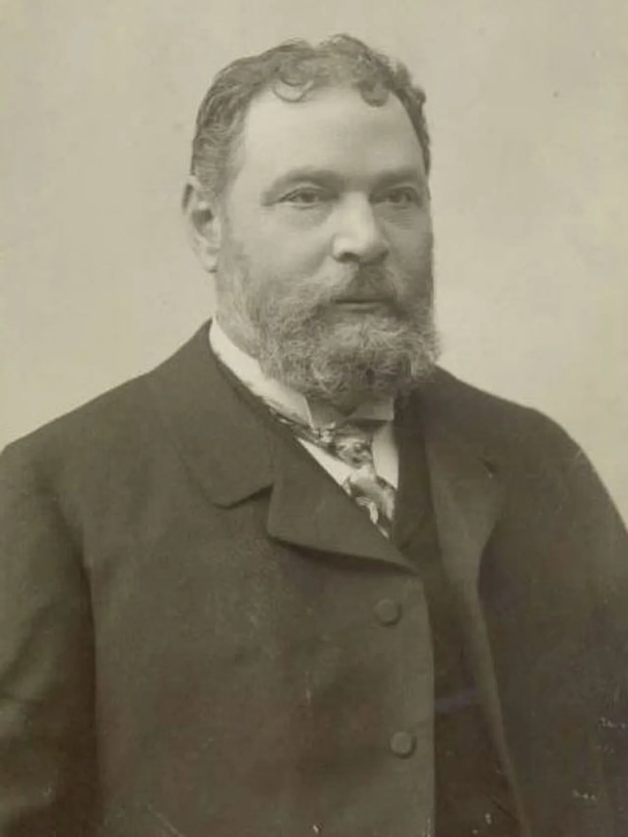 Portrait of Henrik Schreiner (1850–1920) – memorial page