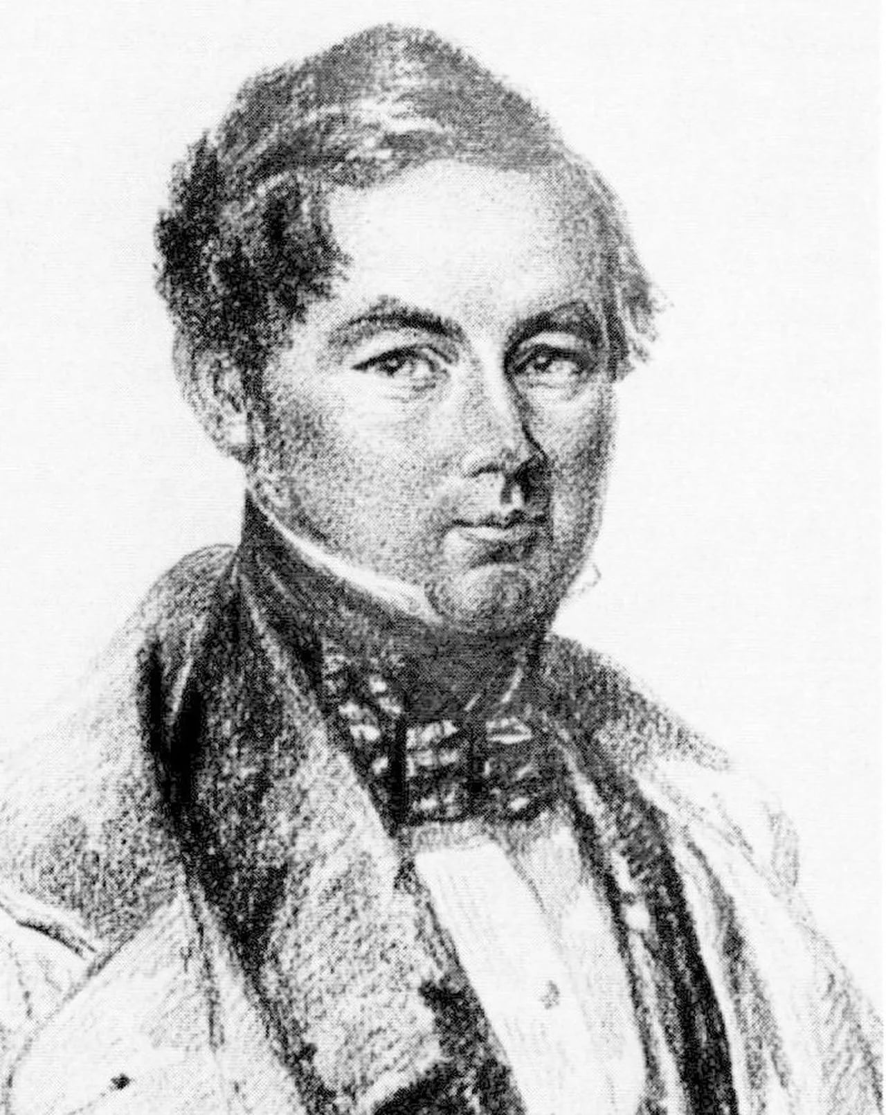 Portrait of Axel Odelberg (1805–1884) – memorial page