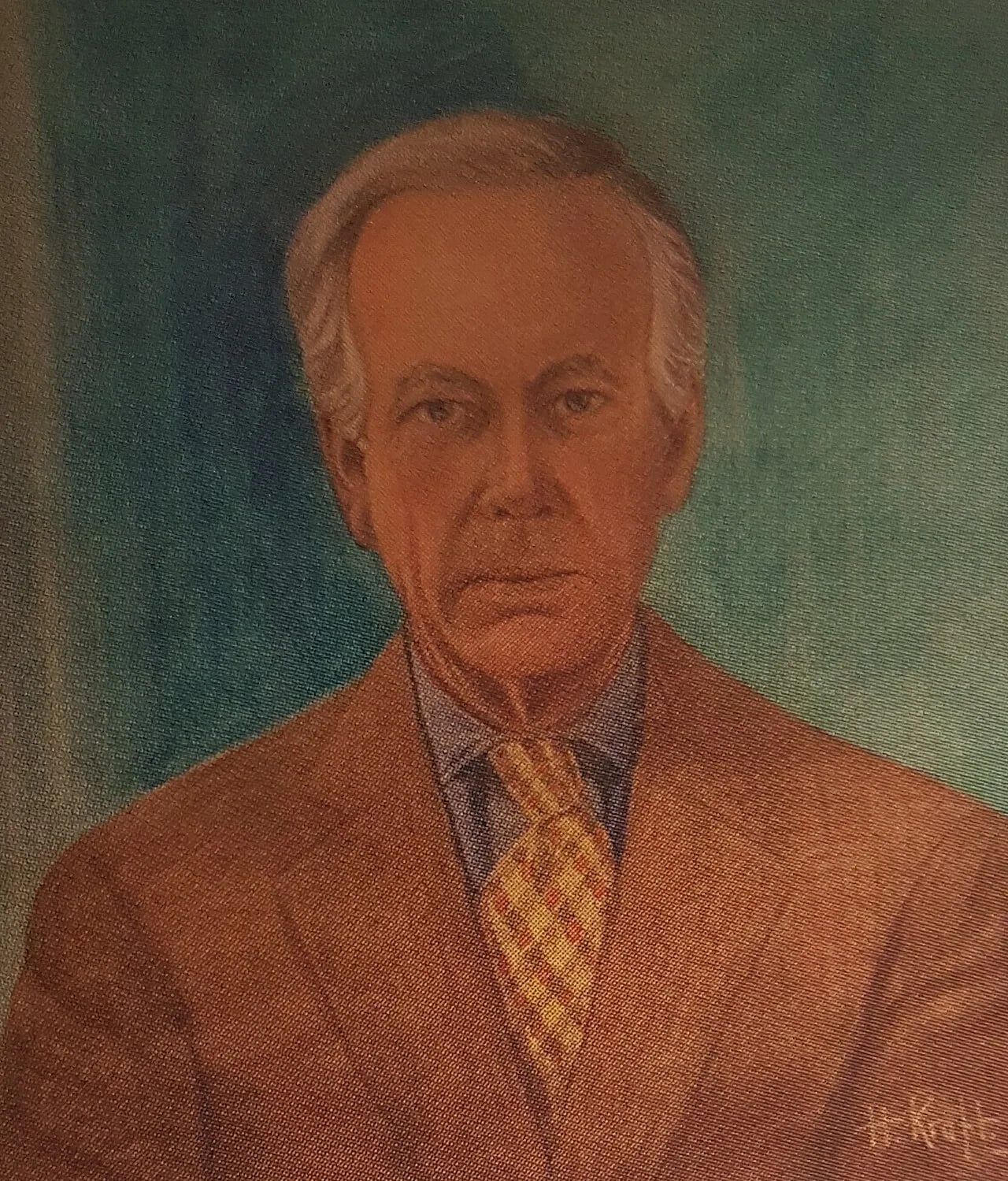 Portrait of Wilhelm Odelberg (1918–2002) – memorial page