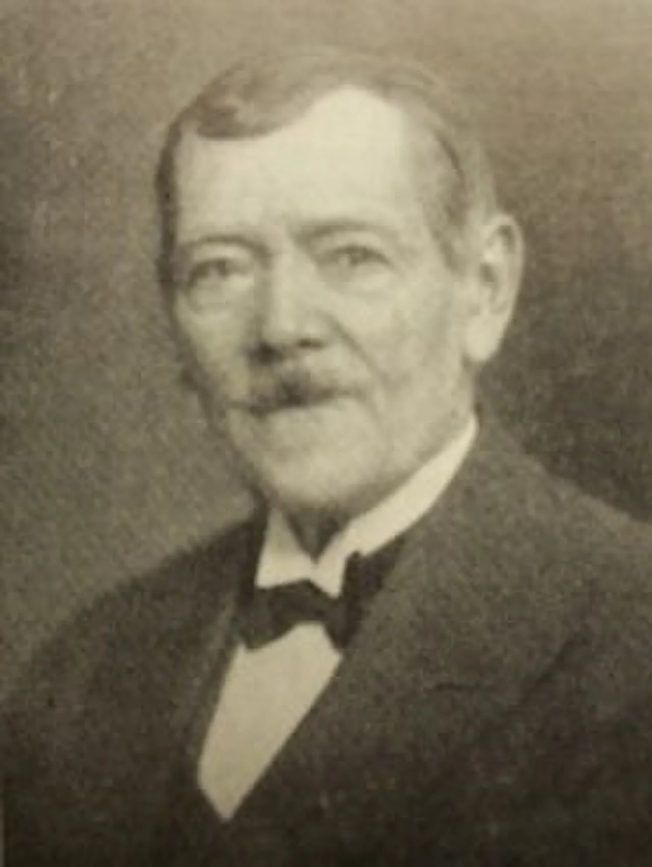 Porträt von Frans Wilhelm Odelmark (1849–1937) – Gedenkseite