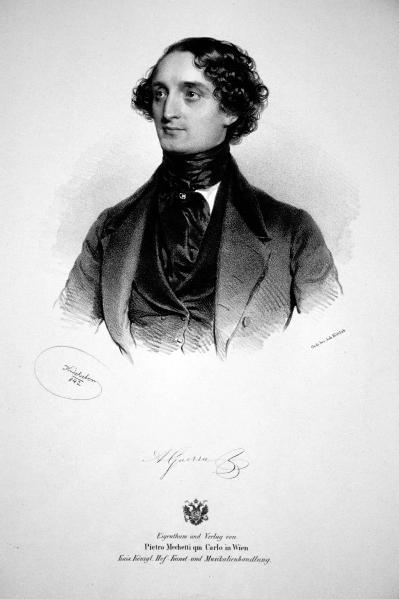 Portrait of Antonio Guerra (1810–1846) – memorial page