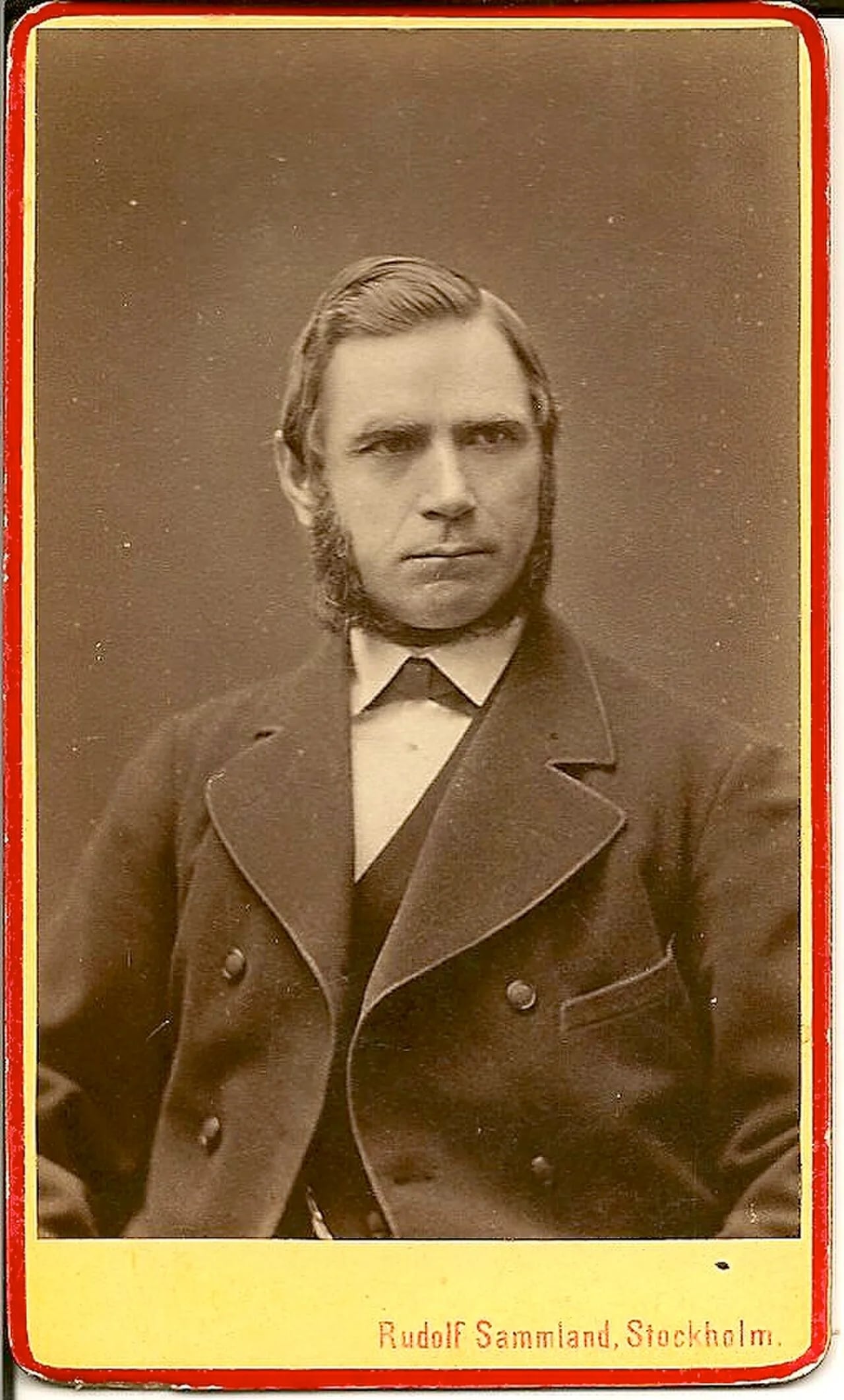 Porträt von Olaus Olofsson (1834–1910) – Gedenkseite
