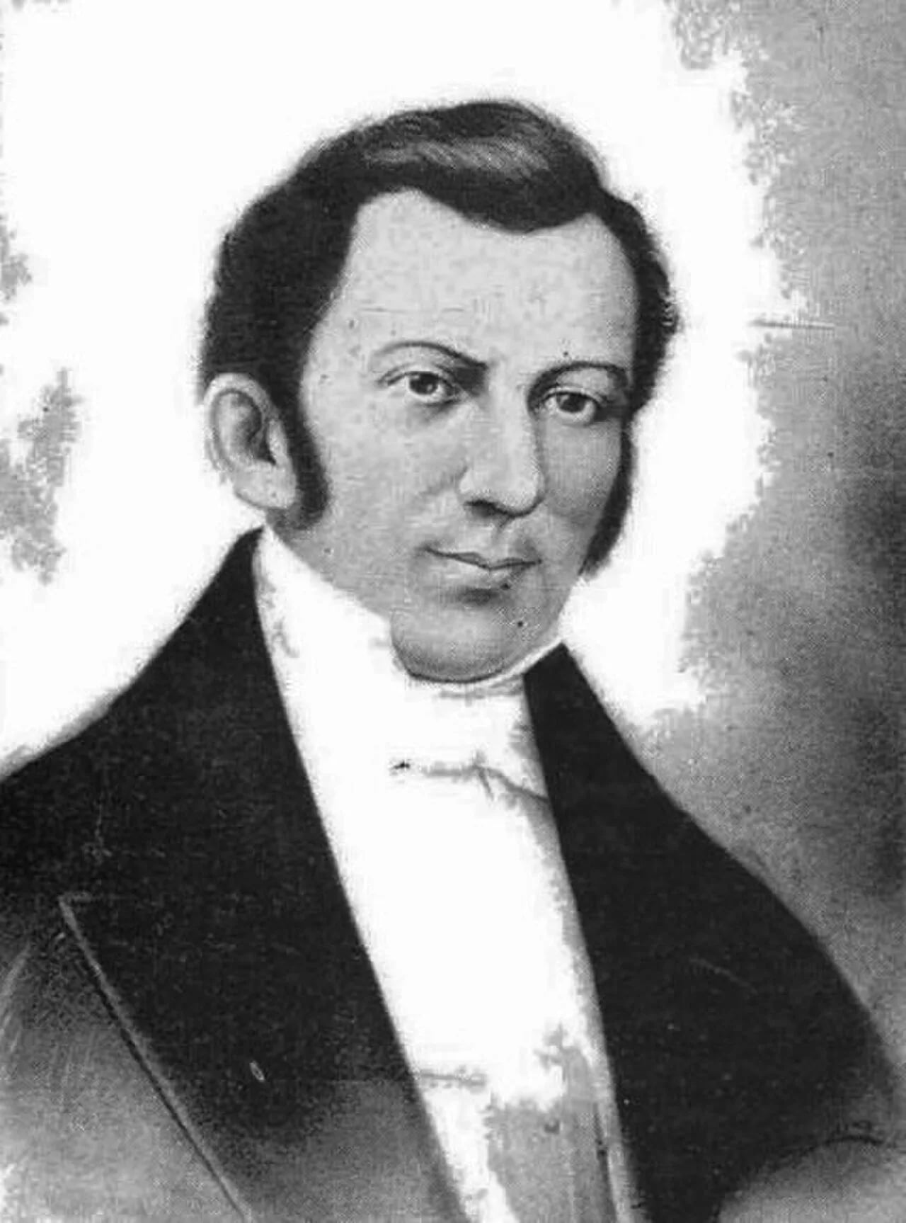 Porträt von Antonio José Cañas Quintanilla (1785–1844) – Gedenkseite