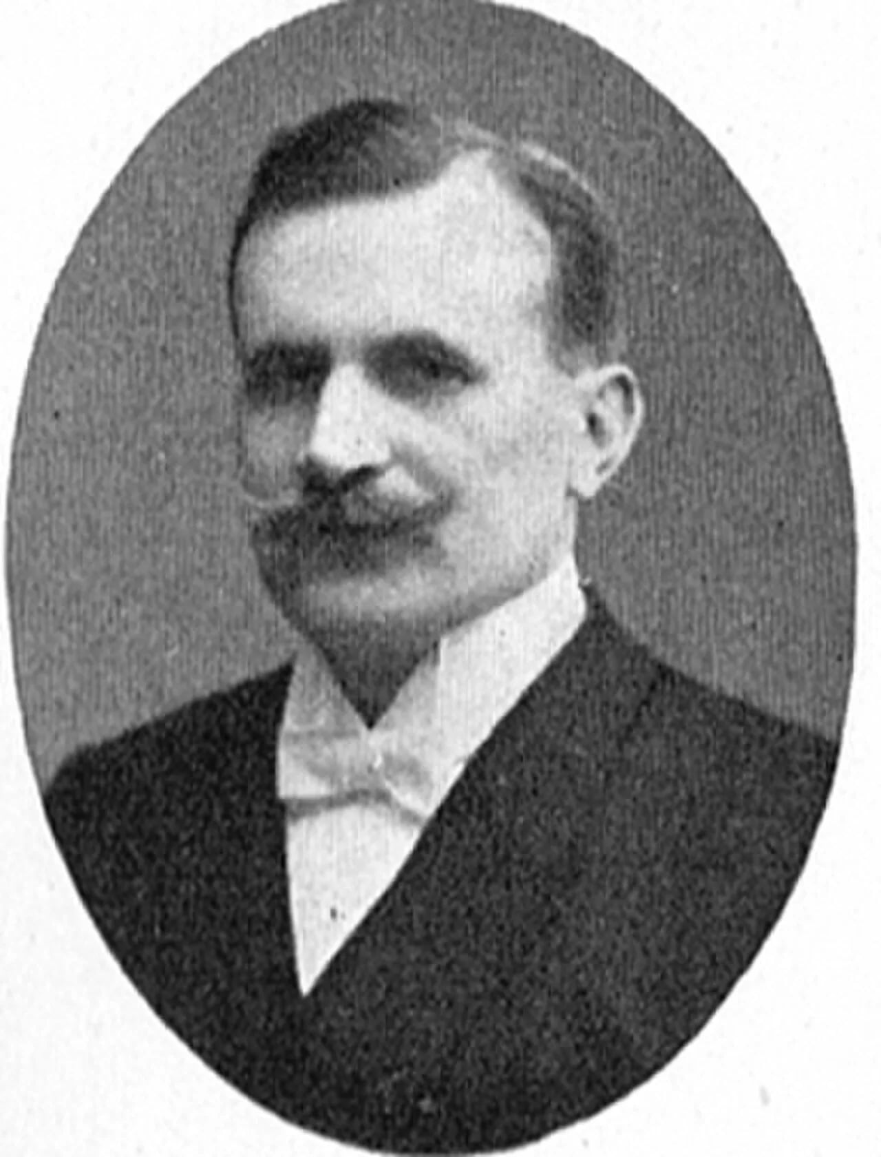 Porträt von Gustaf Olson i Torsby (1879–1952) – Gedenkseite