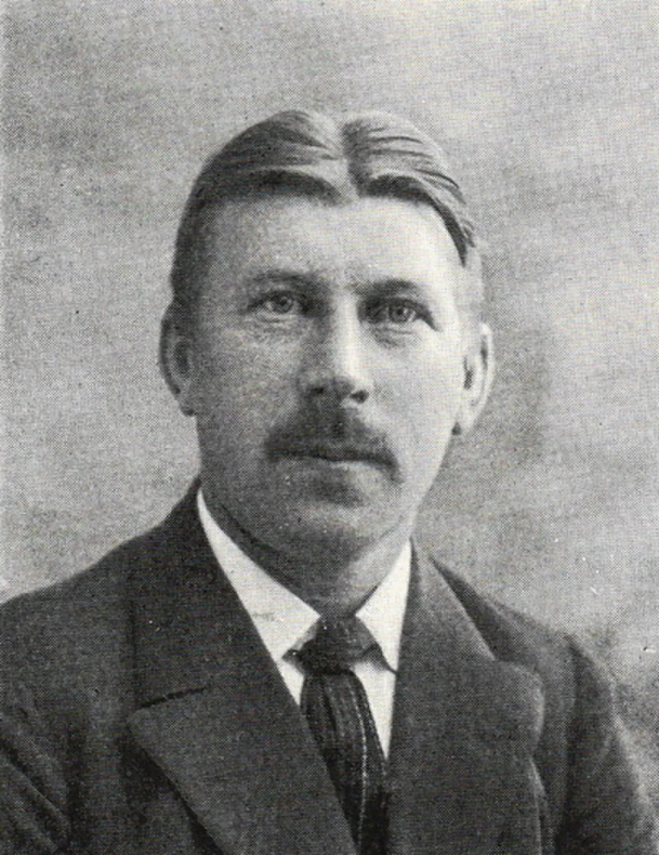 Porträt von Carl Petrus Olsson (1881–1972) – Gedenkseite
