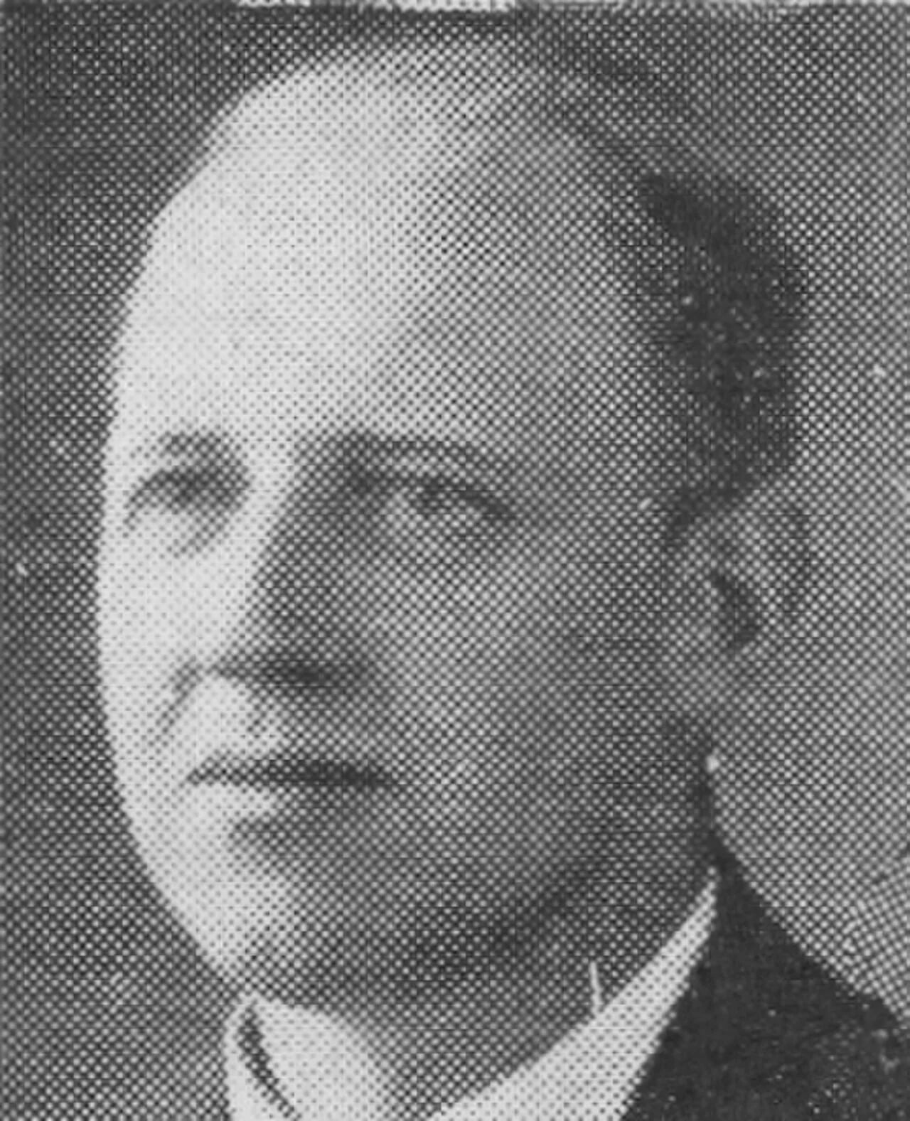 Porträt von Johannes Onsjö (1895–1976) – Gedenkseite
