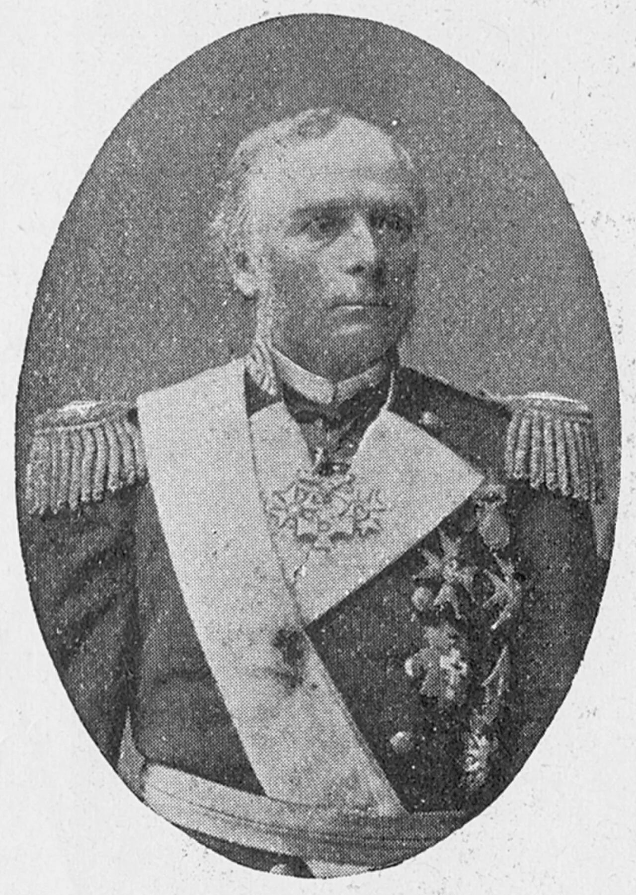 Porträt von Carl Gustaf von Otter (1827–1900) – Gedenkseite