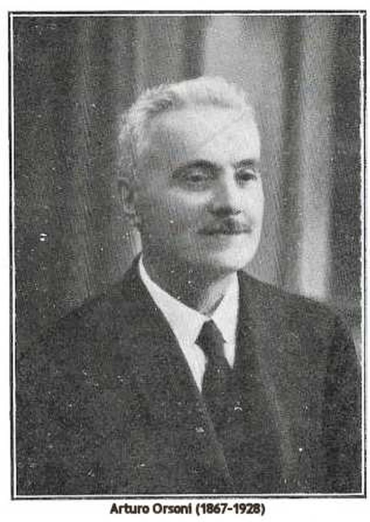 Portrait of Arturo Orsoni (1867–1928) – memorial page