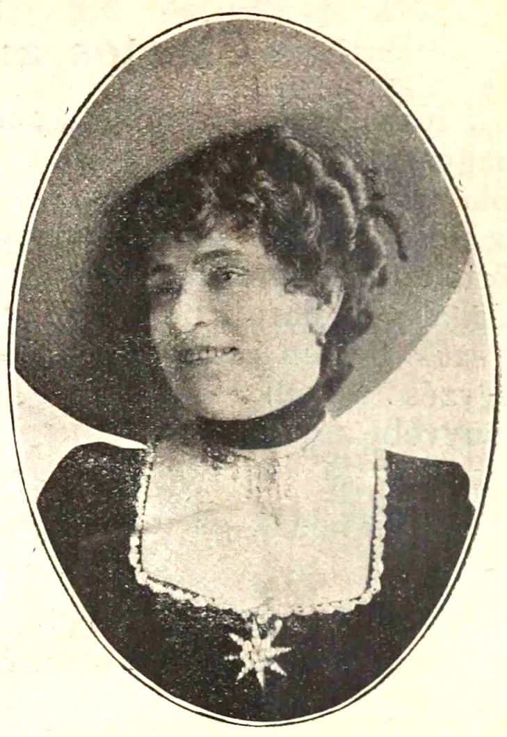 Porträt von Rózsa Szilassy (1862–1936) – Gedenkseite