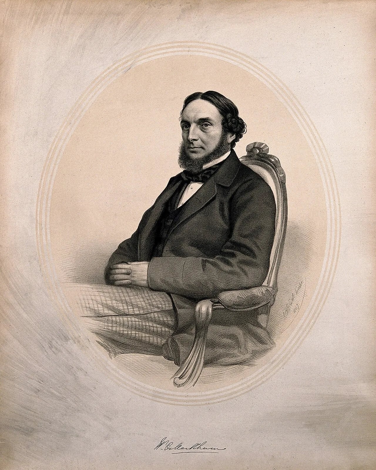 Portrait of William Orlando Markham (1818–1891) – memorial page