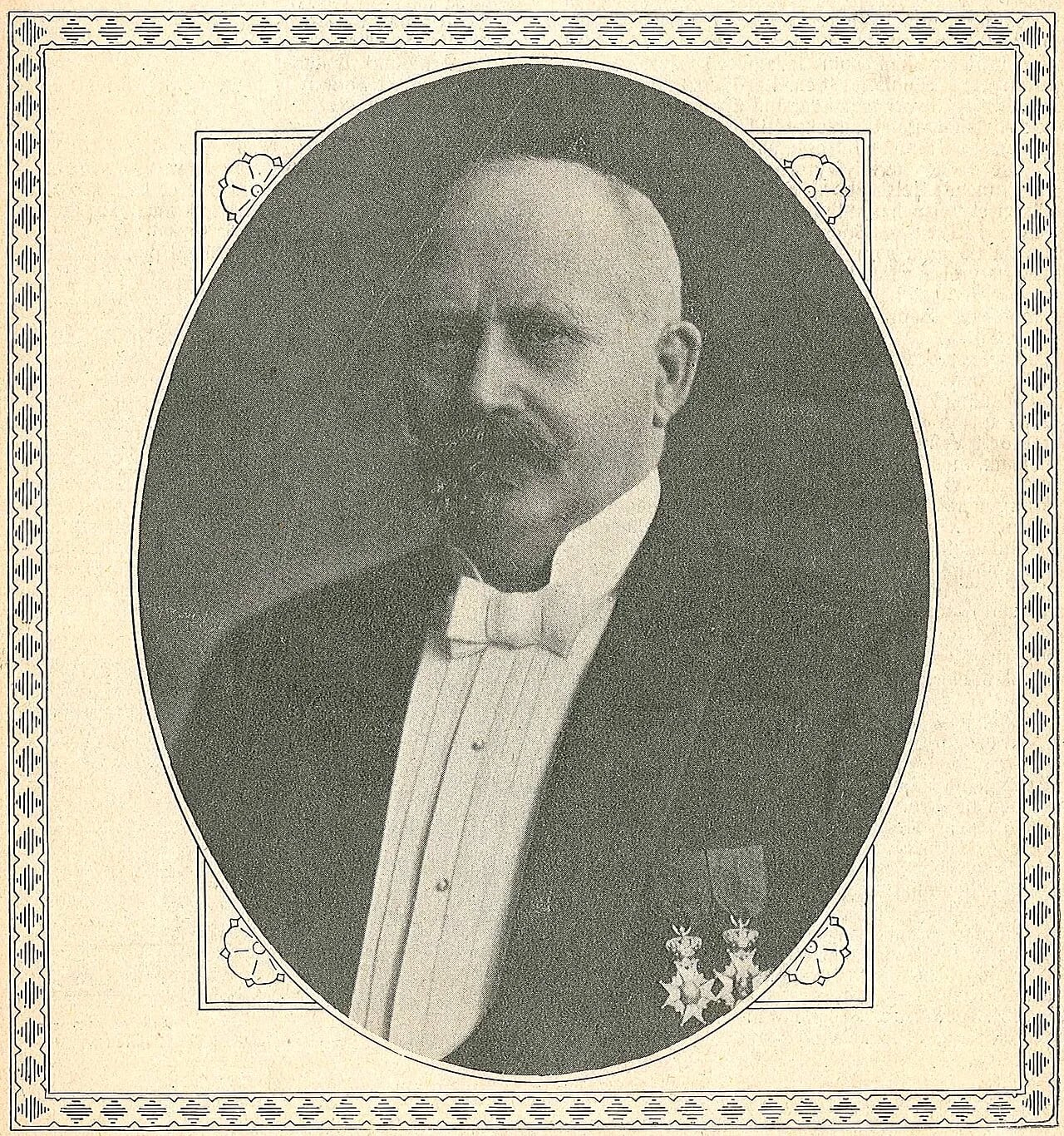 Porträt von Paul Paulson (1851–1924) – Gedenkseite