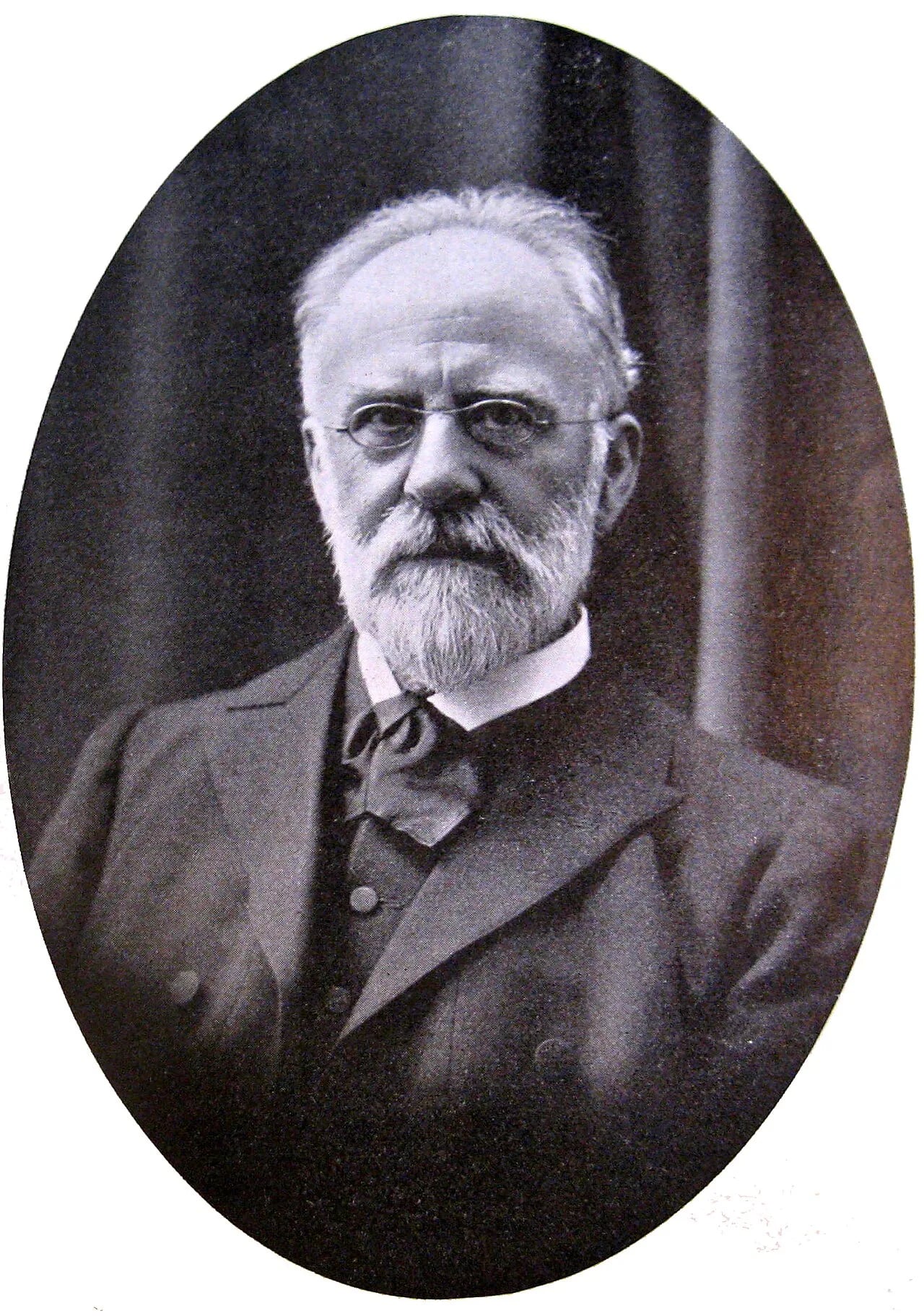 Porträt von Emil Christian Hansen (1842–1909) – Gedenkseite