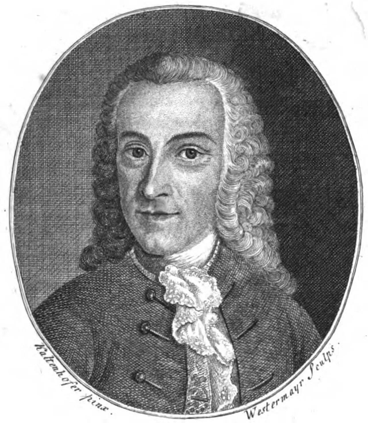Porträt von Tobias Mayer (1723–1762) – Gedenkseite