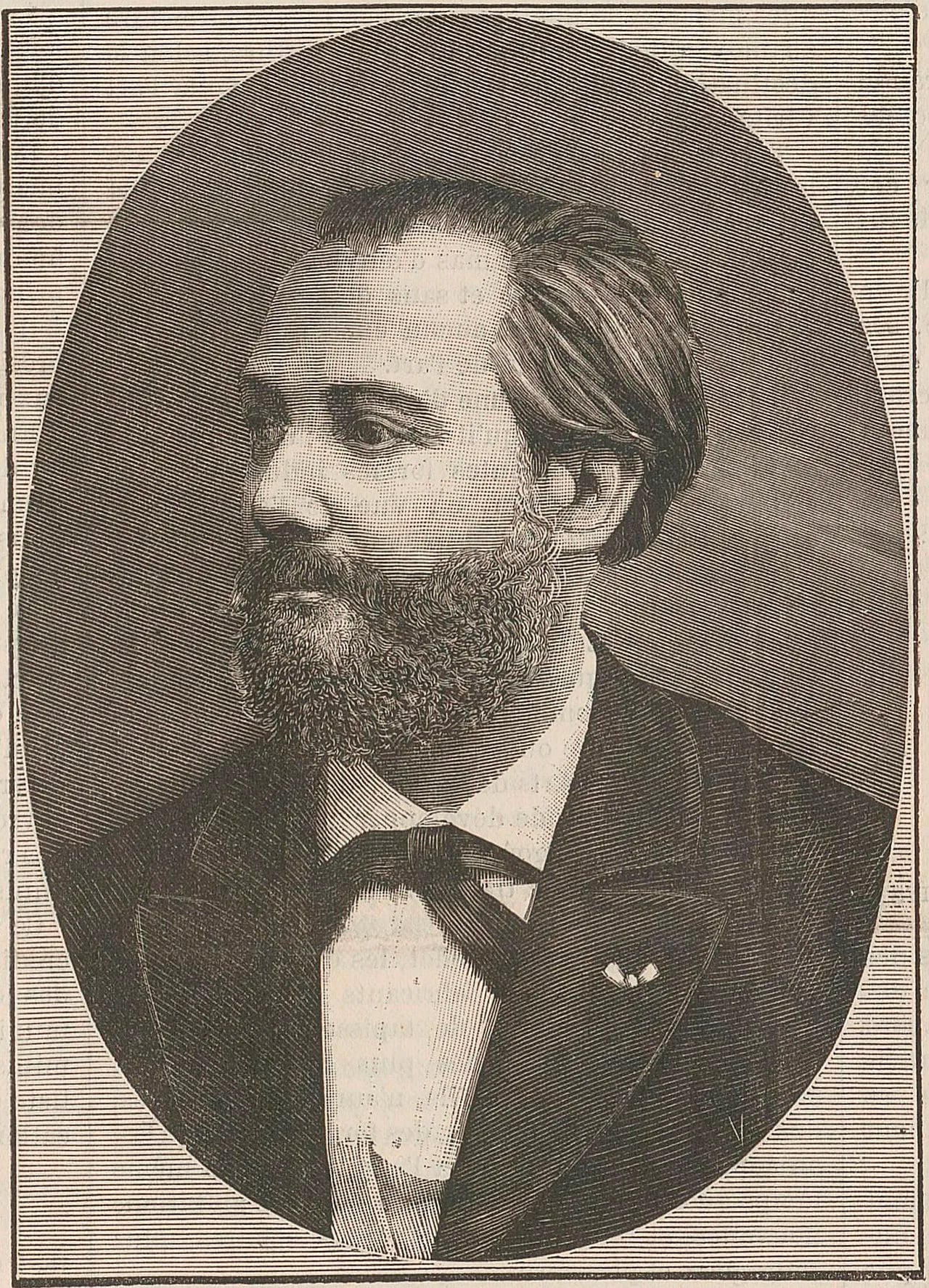 Porträt von Clément Richel (1835–1911) – Gedenkseite