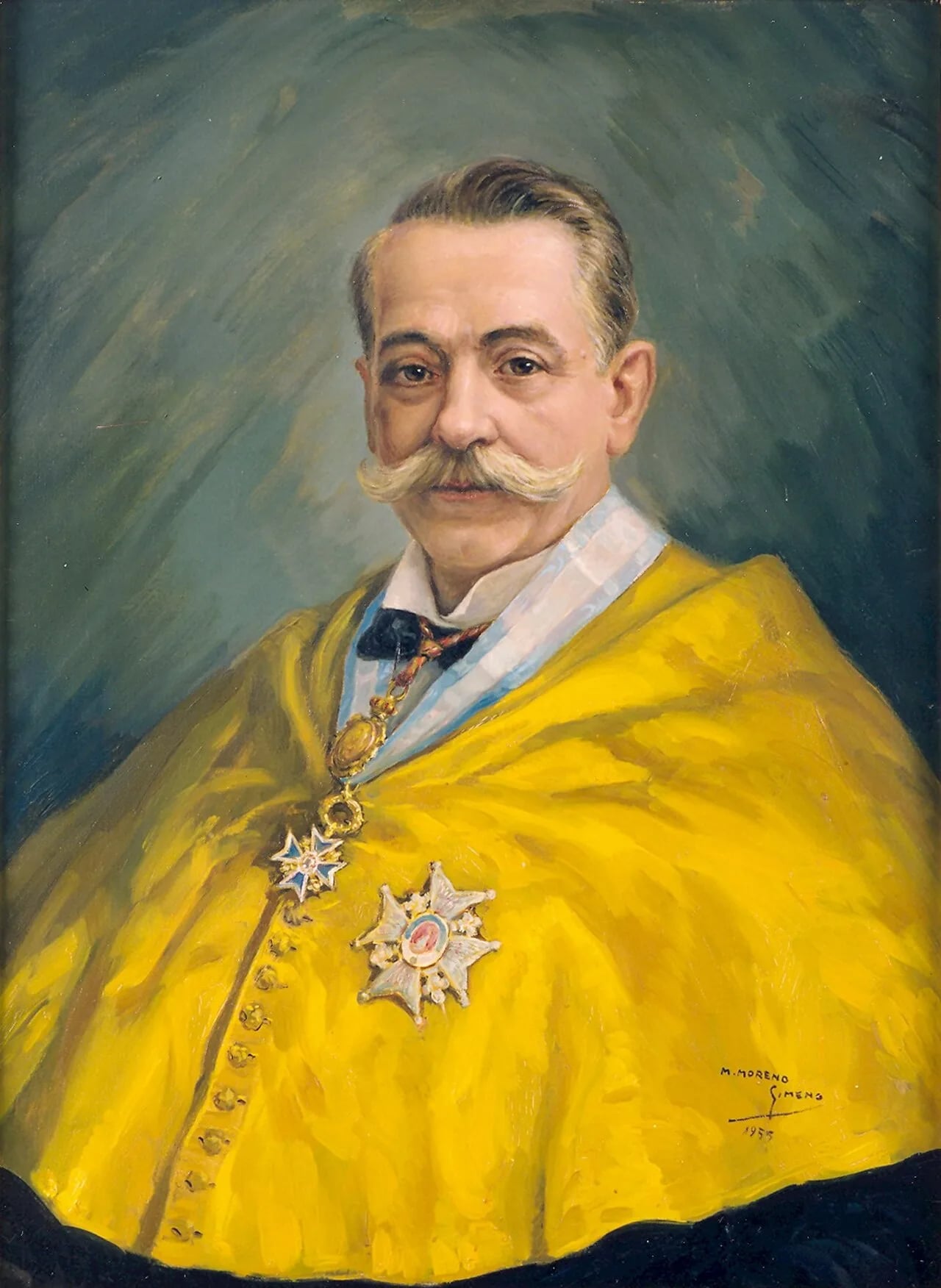 Porträt von Nicolás Ferrer Julve (1839–1901) – Gedenkseite