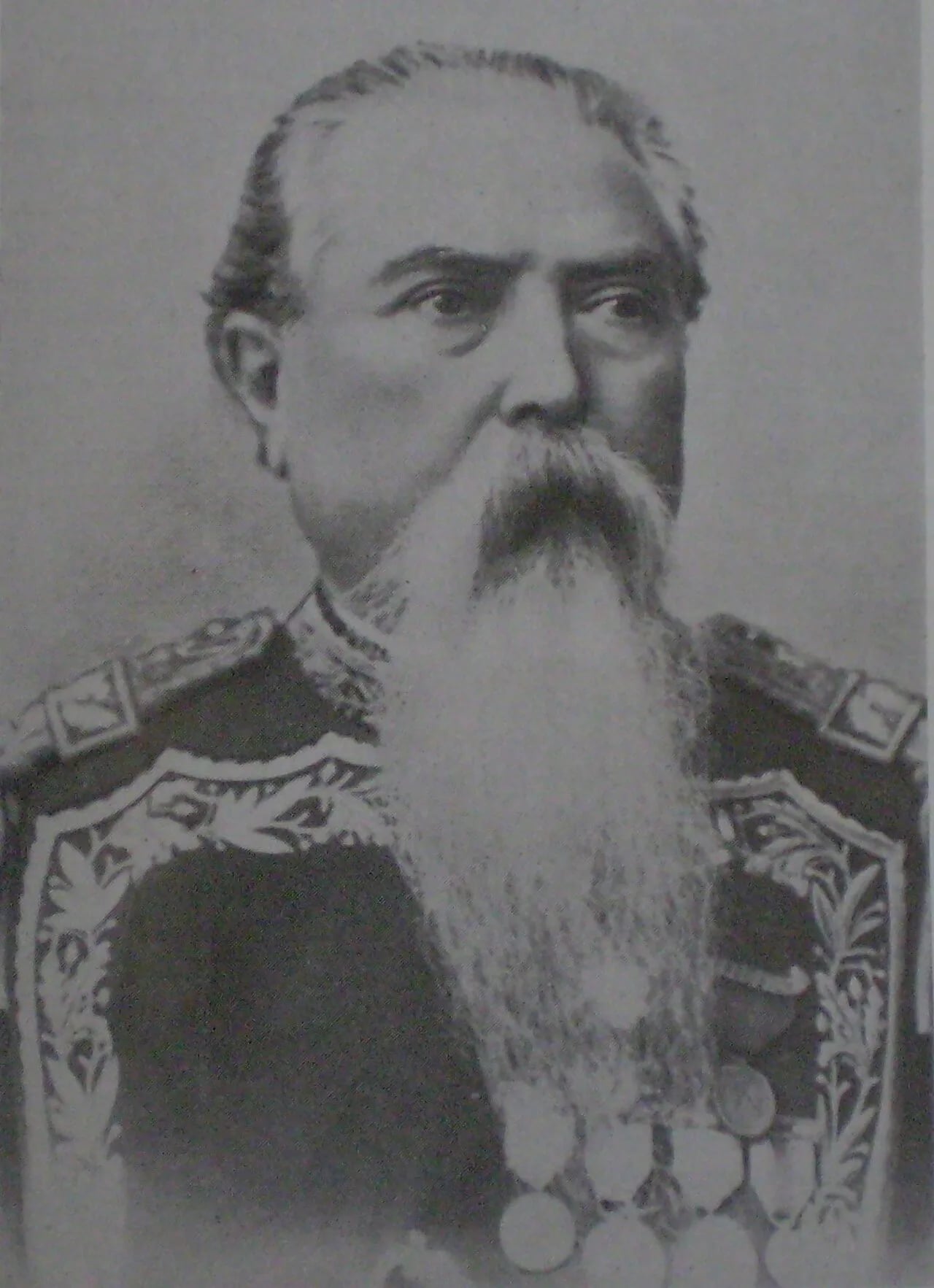 Porträt von Nicolás Levalle (1840–1902) – Gedenkseite