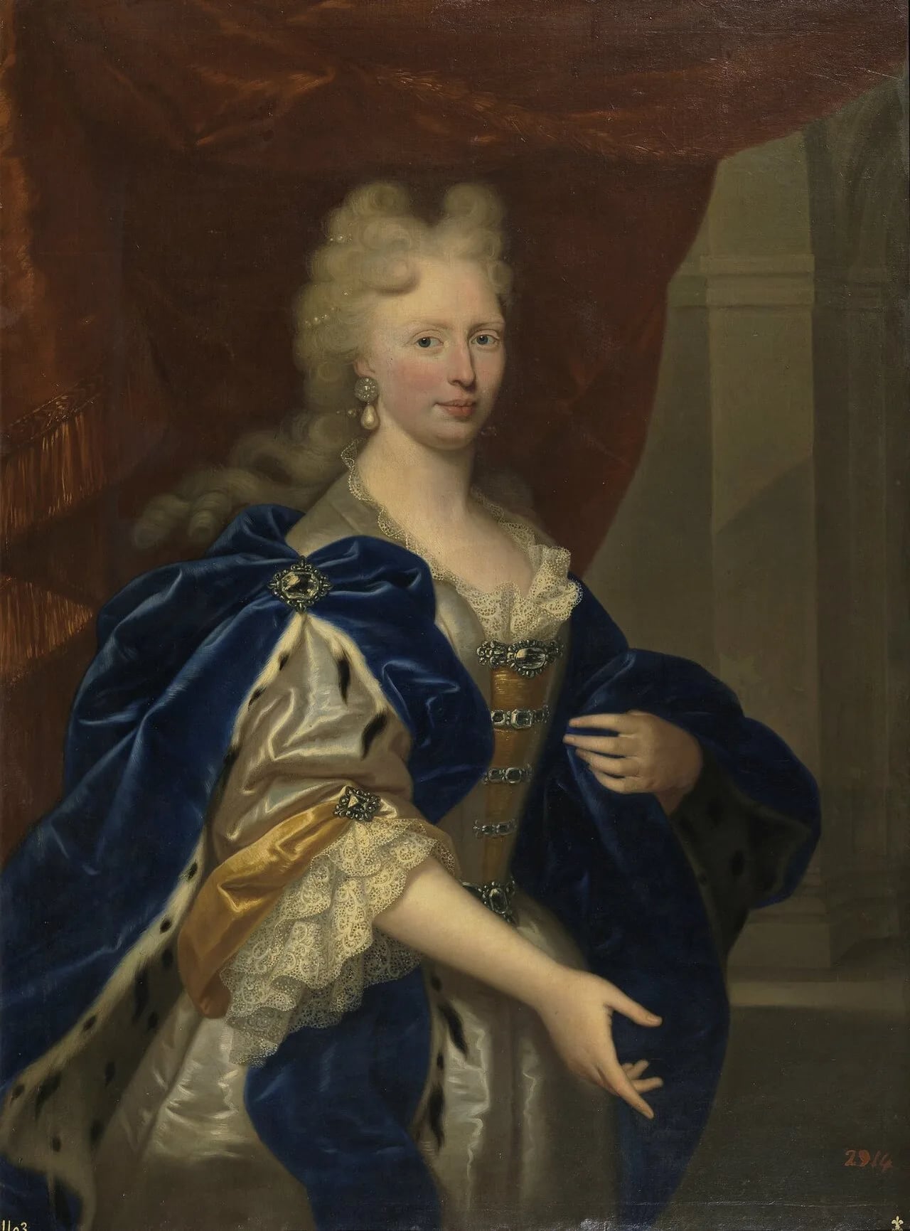 Portrait of Dorothea Sophie von der Pfalz (1670–1748) – memorial page