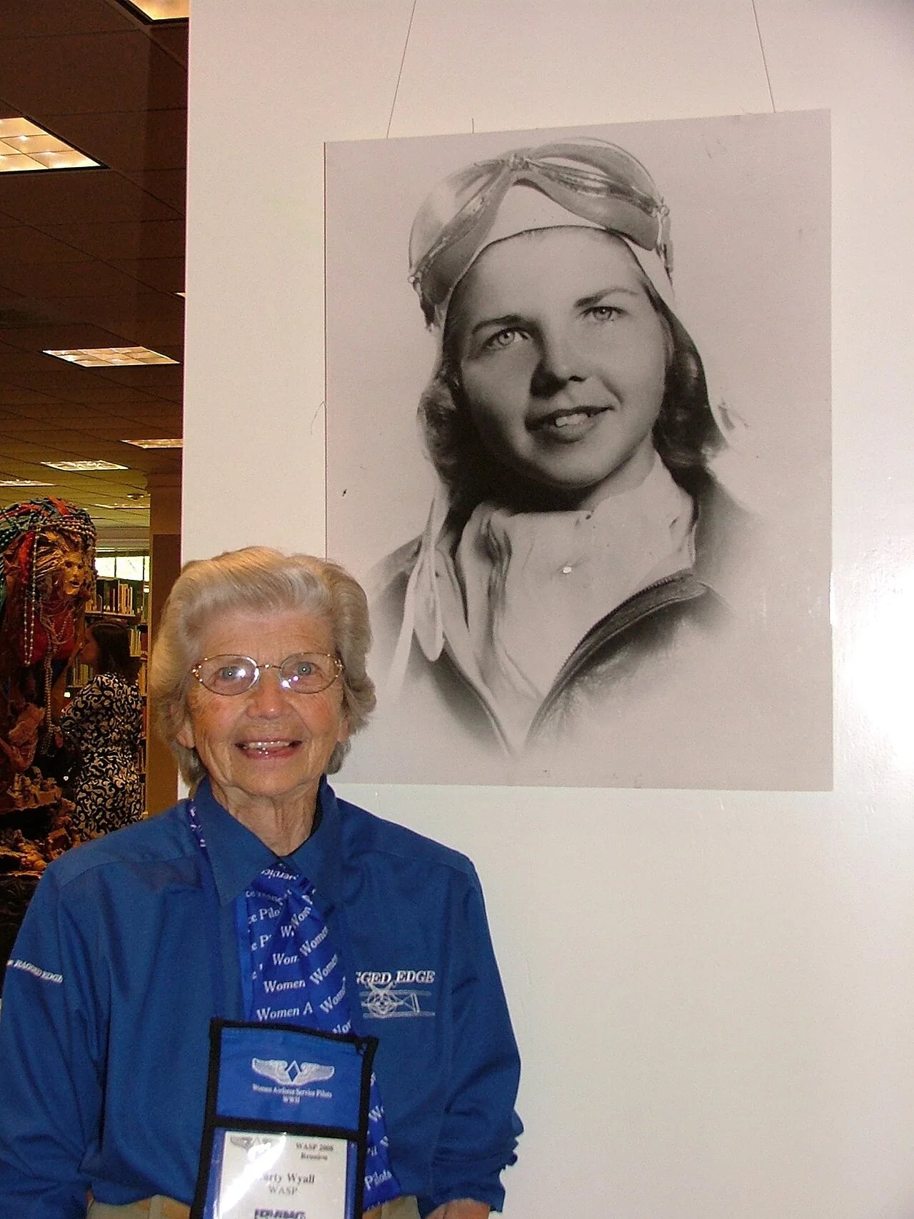 Portrait of Marty Wyall (1922–2017) – memorial page