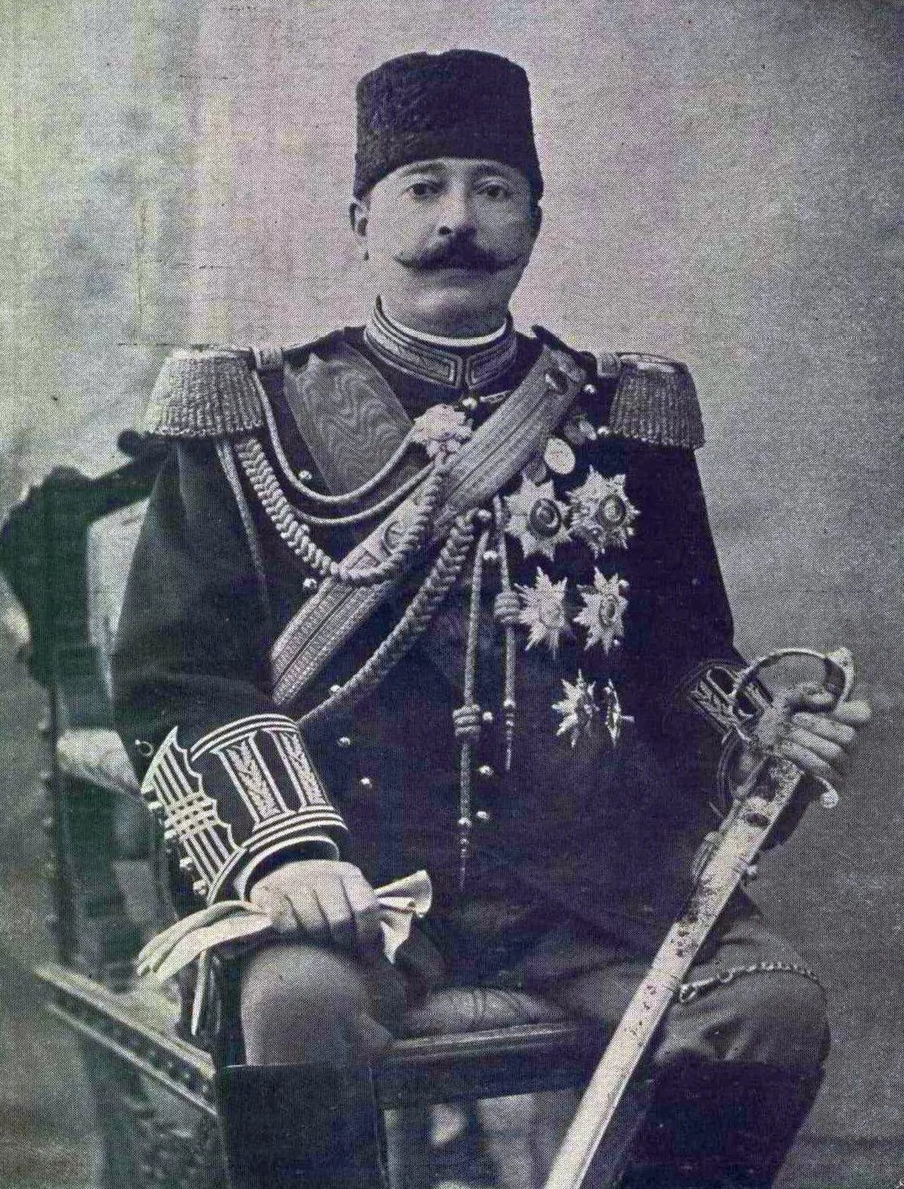 Portrait of Ali Rıza Paşa (1854–1921) – memorial page