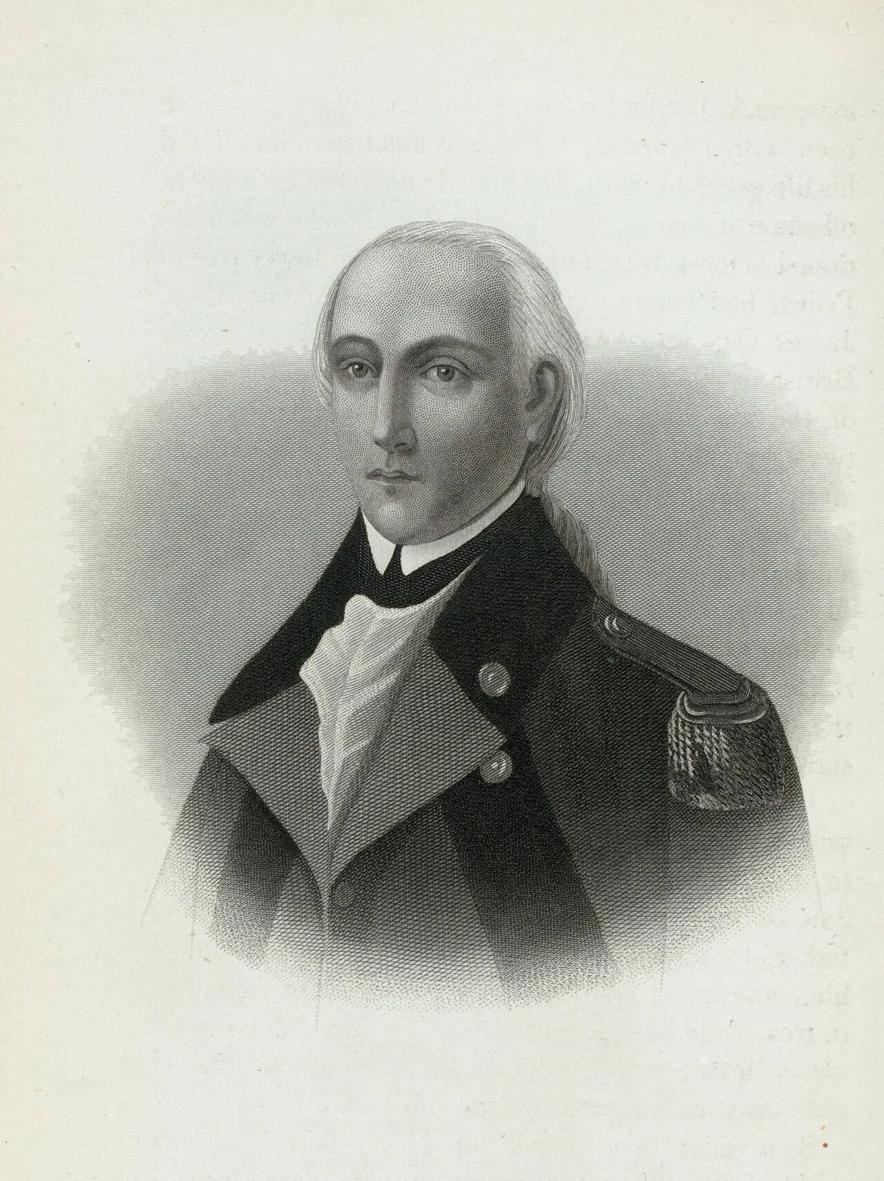 Porträt von Abraham de Peyster (1753–1798) – Gedenkseite