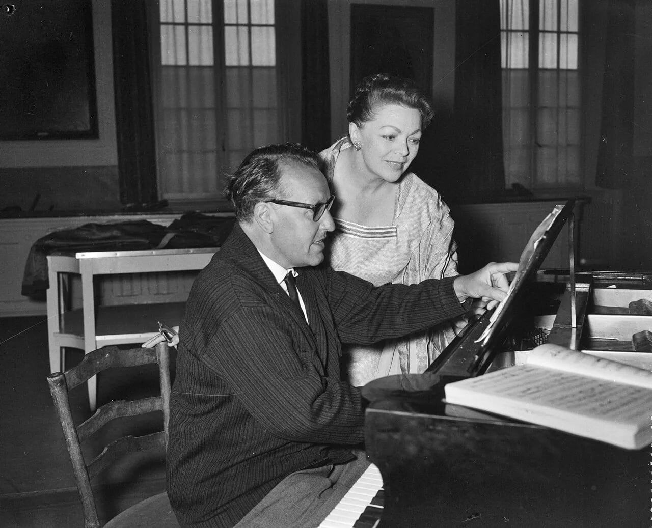 Porträt von Wieland Wagner (1917–1966) – Gedenkseite